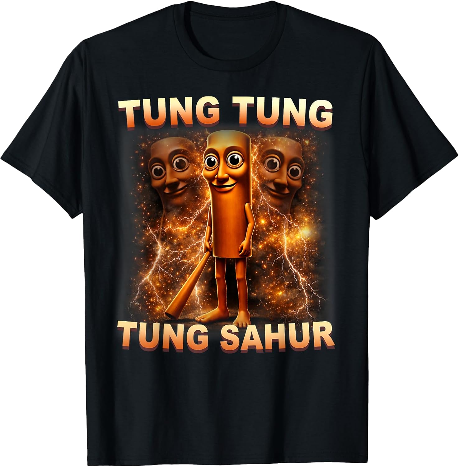 Tung Tung Tung Sahur is Calling Funny Italian Brainrot T-Shirt Unisex T-shirt, Sweatshirt, Hoodie, Long Sleeve Tee - T-Shirt, Sweatshirt, Hoodie