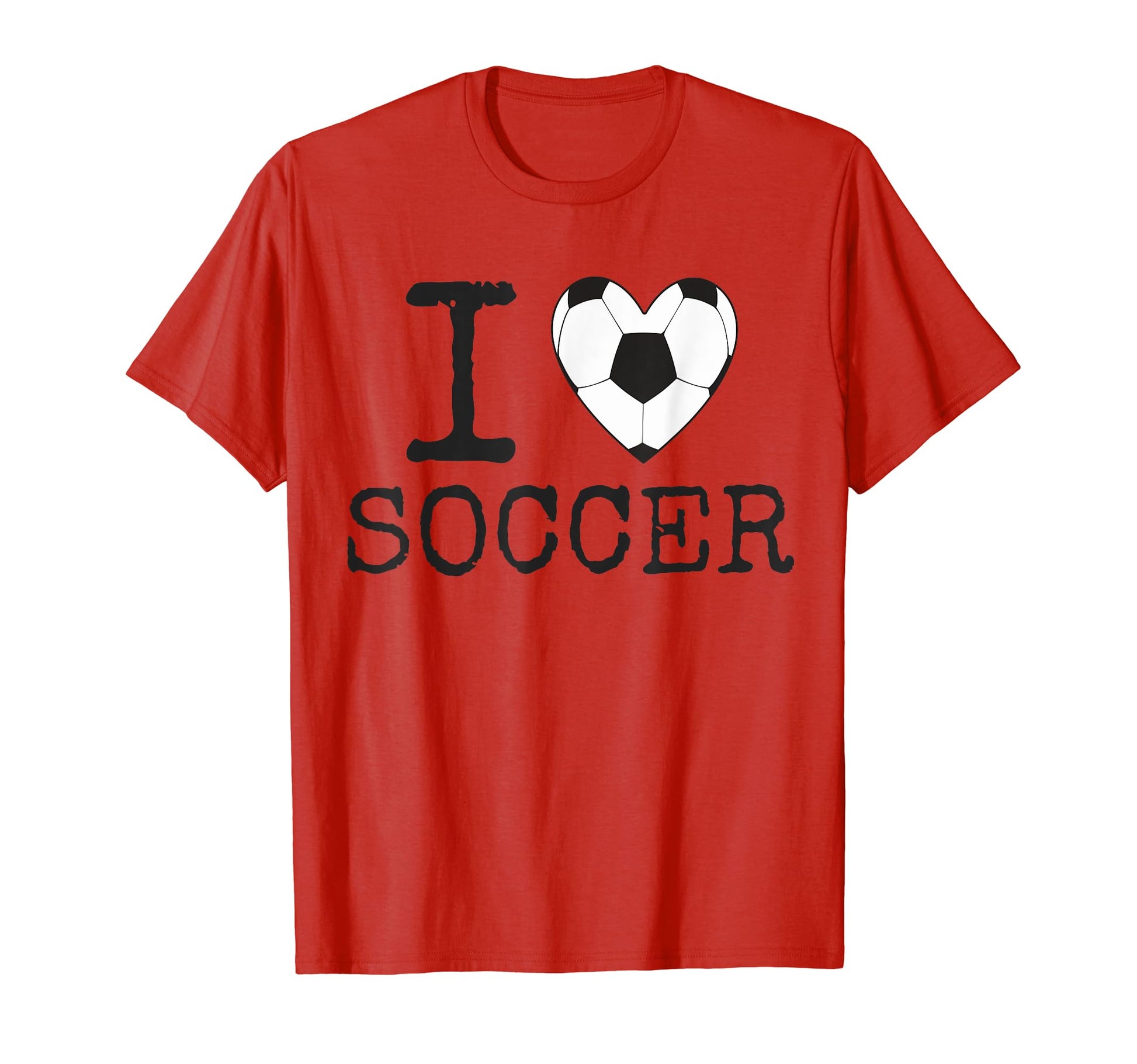 I Heart Soccer T-Shirt - Unique Graphic Unisex - T-Shirt, Sweatshirt, Hoodie
