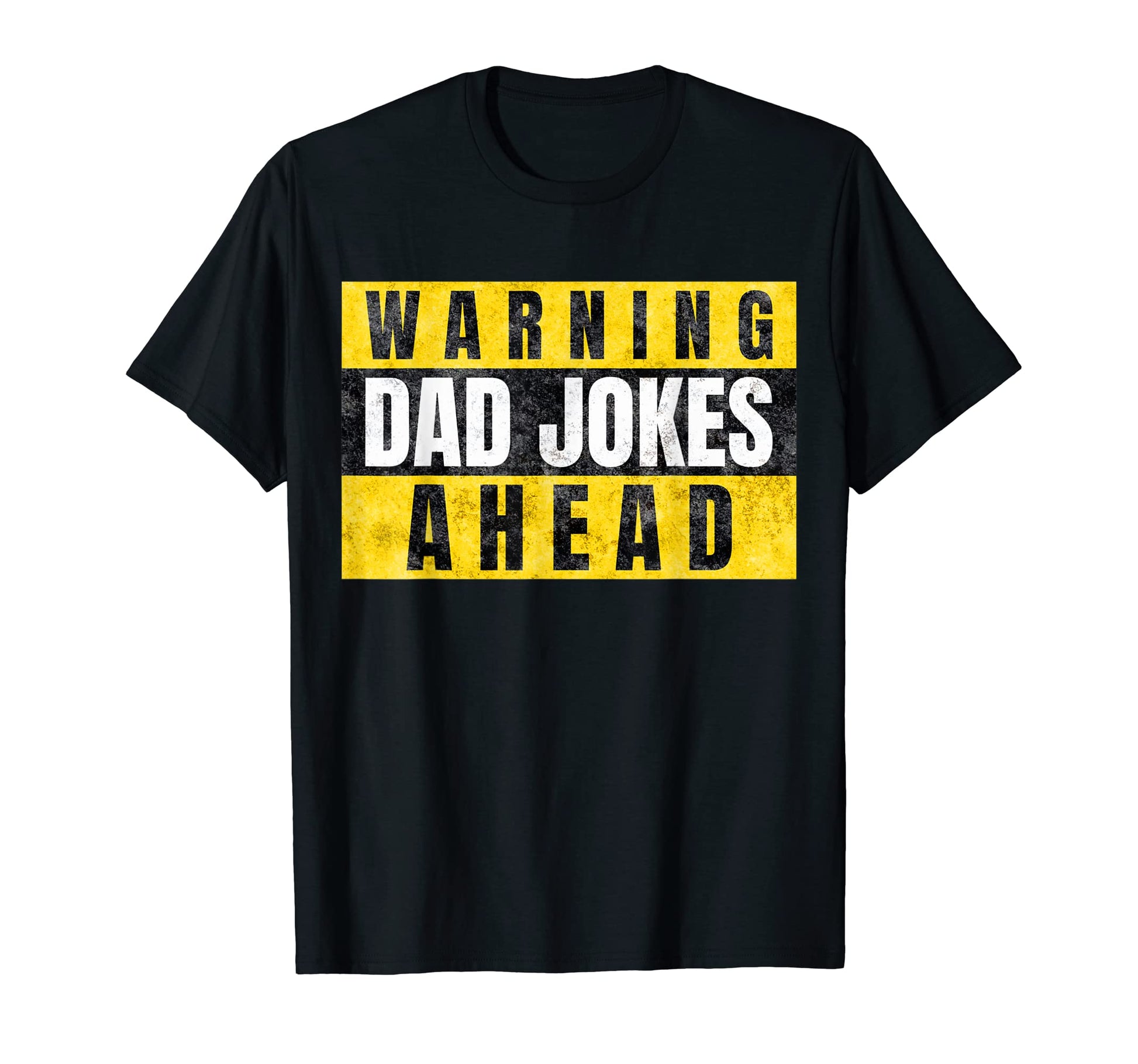 Mens Funny Fathers Day Warning Dad Jokes T-Shirt - Trendy Graphic Unisex - T-Shirt, Sweatshirt, Hoodie