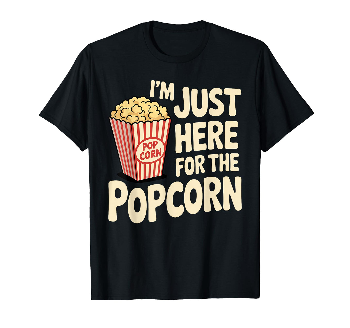 Funny Popcorn Costume Popcorn Lover Pop Corn T-Shirt - Graphic Print Unisex - T-Shirt, Sweatshirt, Hoodie