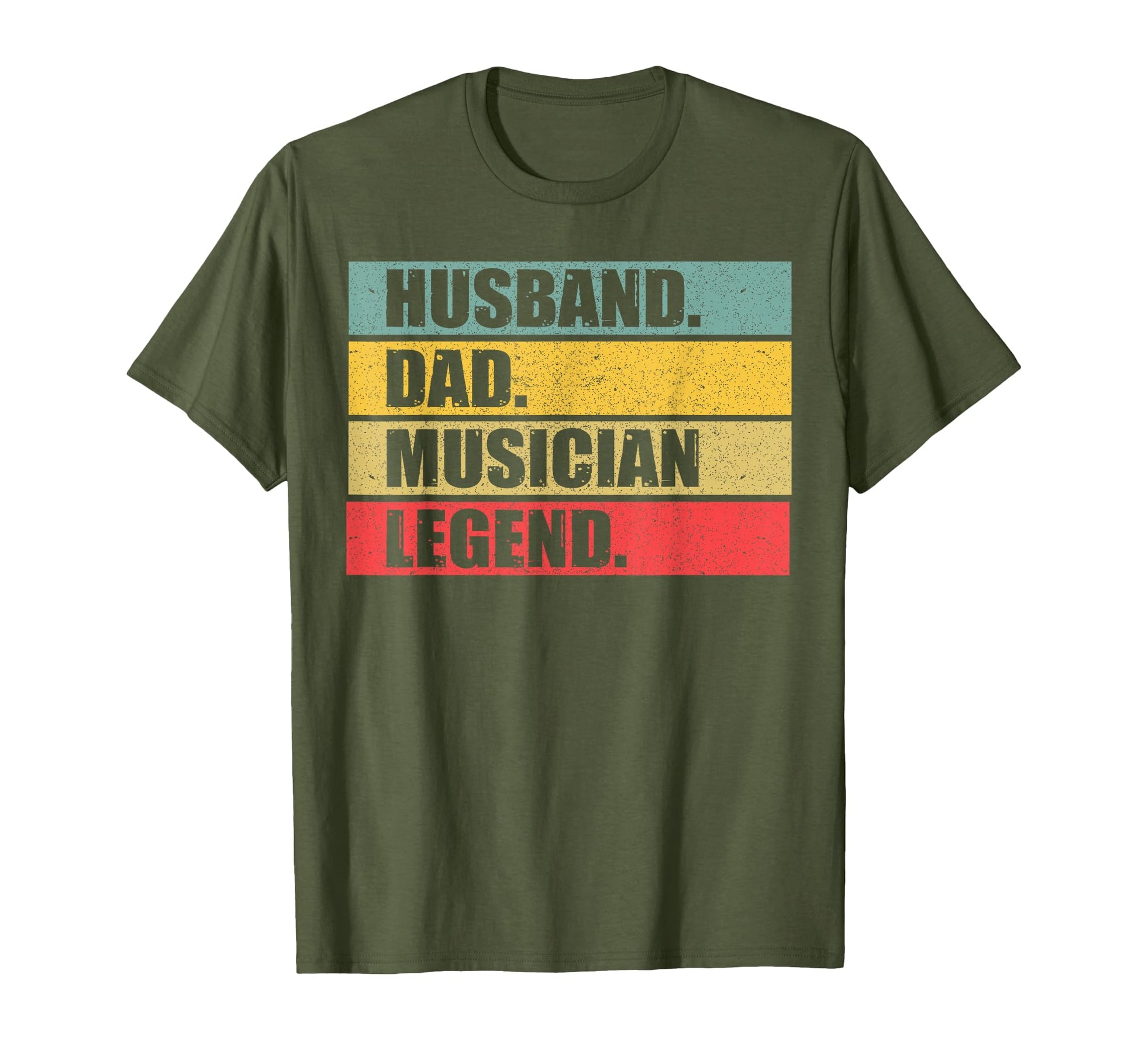Husband Dad Musician Music Fathers Day T-Shirt - Novelty Apparel Unisex - T-Shirt, Sweatshirt, Hoodie