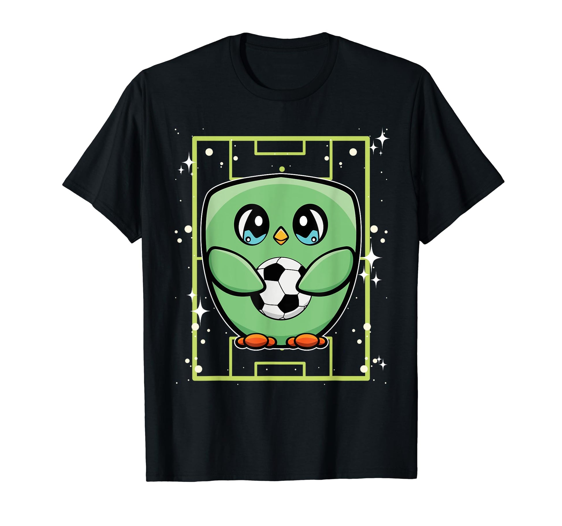 Parakeet Soccer Ball Designs T-Shirt - Casual Everyday Wear for Adults - T-Shirt, Sweatshirt, Hoodie