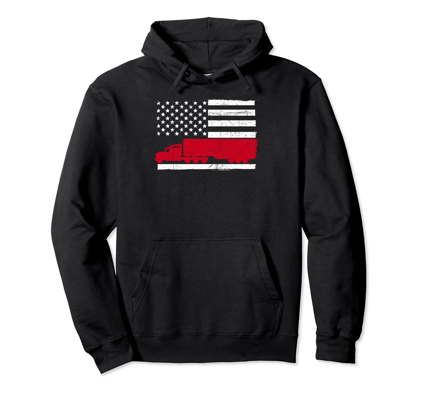 Usa Flag Job Transport Steersman 18 Hoodie - Trendy Graphic Men Women - T-Shirt, Sweatshirt, Hoodie