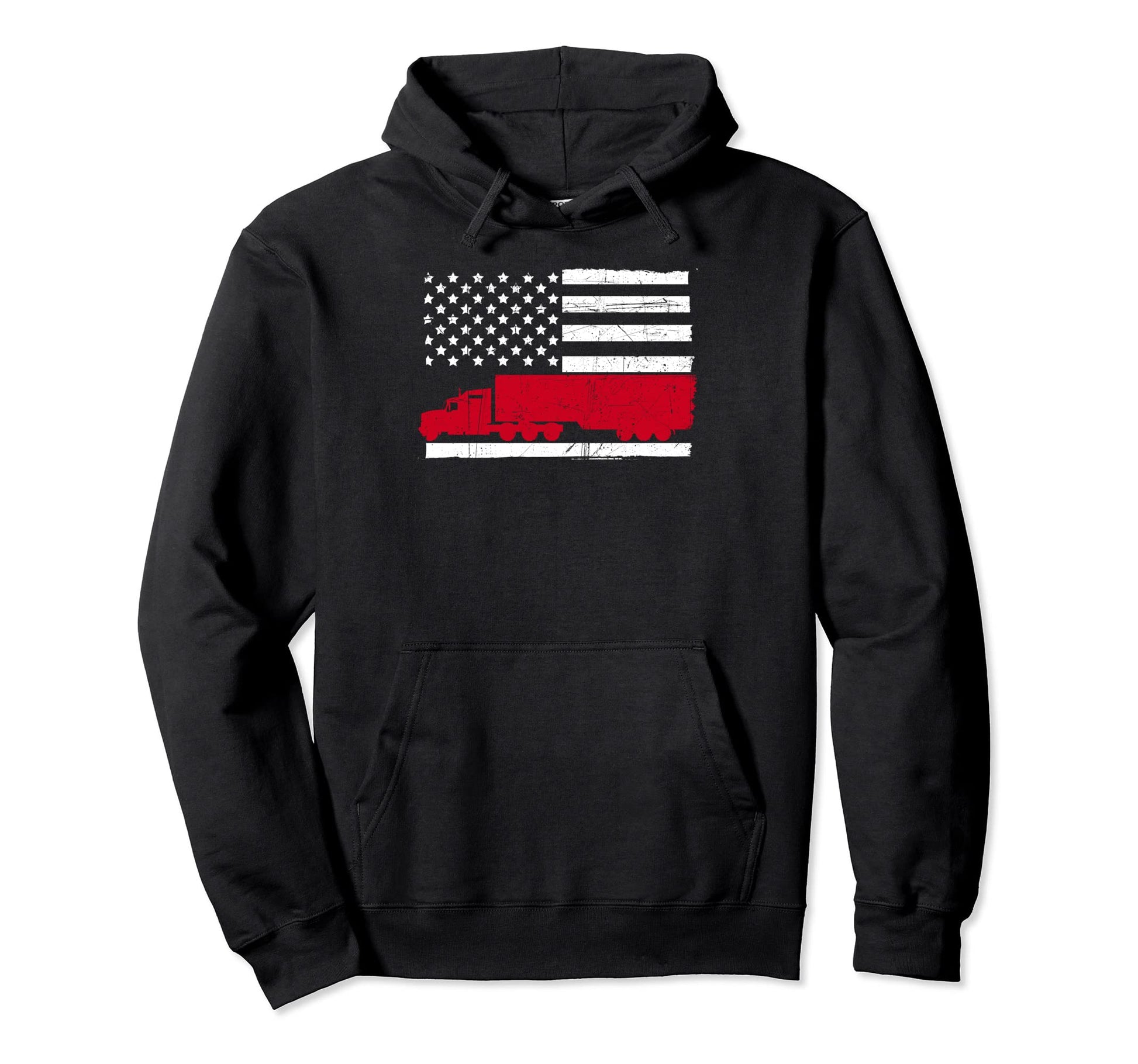 Usa Flag Job Transport Steersman 18 Hoodie - Trendy Graphic Men Women - T-Shirt, Sweatshirt, Hoodie