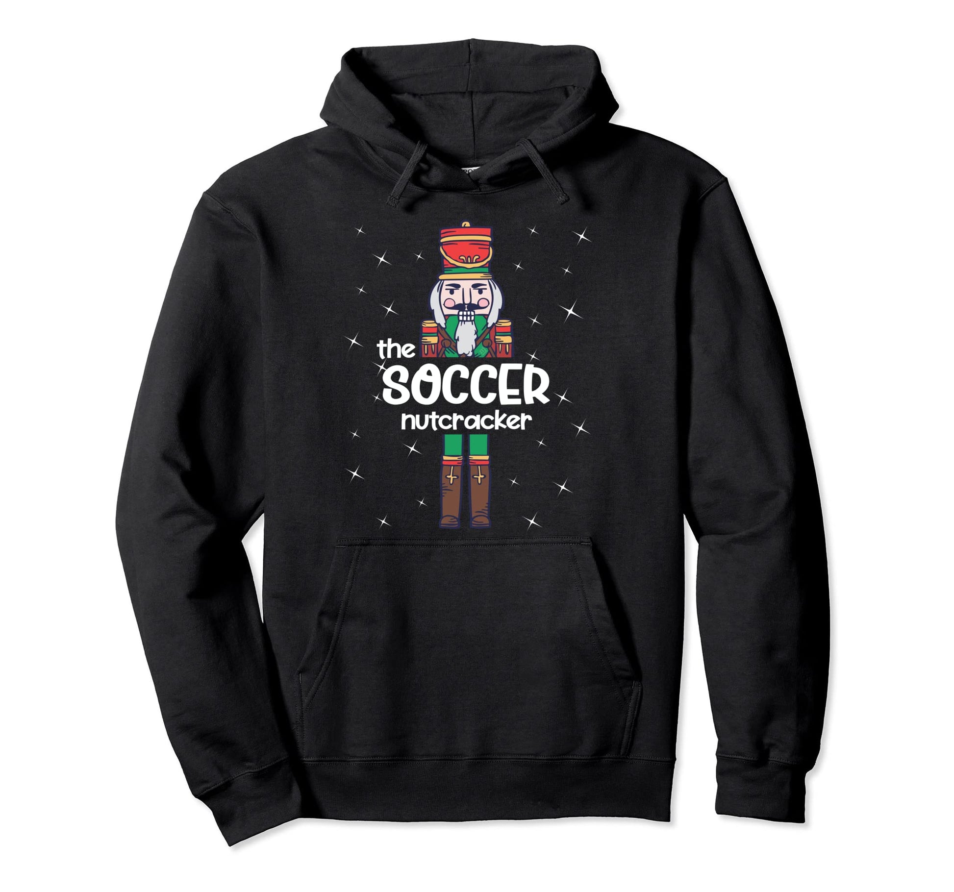 Soccer Nutcracker Family Matching Hoodie - Fun Novelty Design for Adults - T-Shirt, Sweatshirt, Hoodie