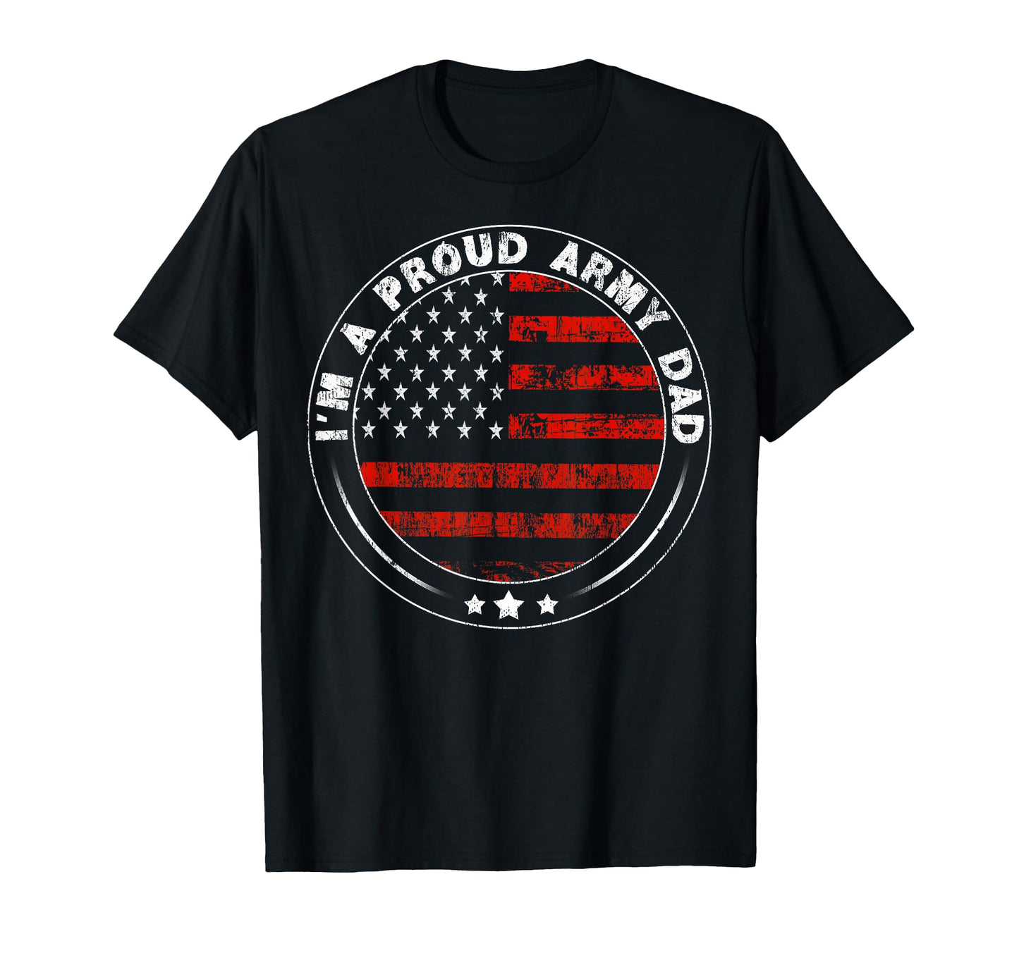 Mens Im Proud Army National Guard Dad T-Shirt - Graphic Print for Adults - T-Shirt, Sweatshirt, Hoodie
