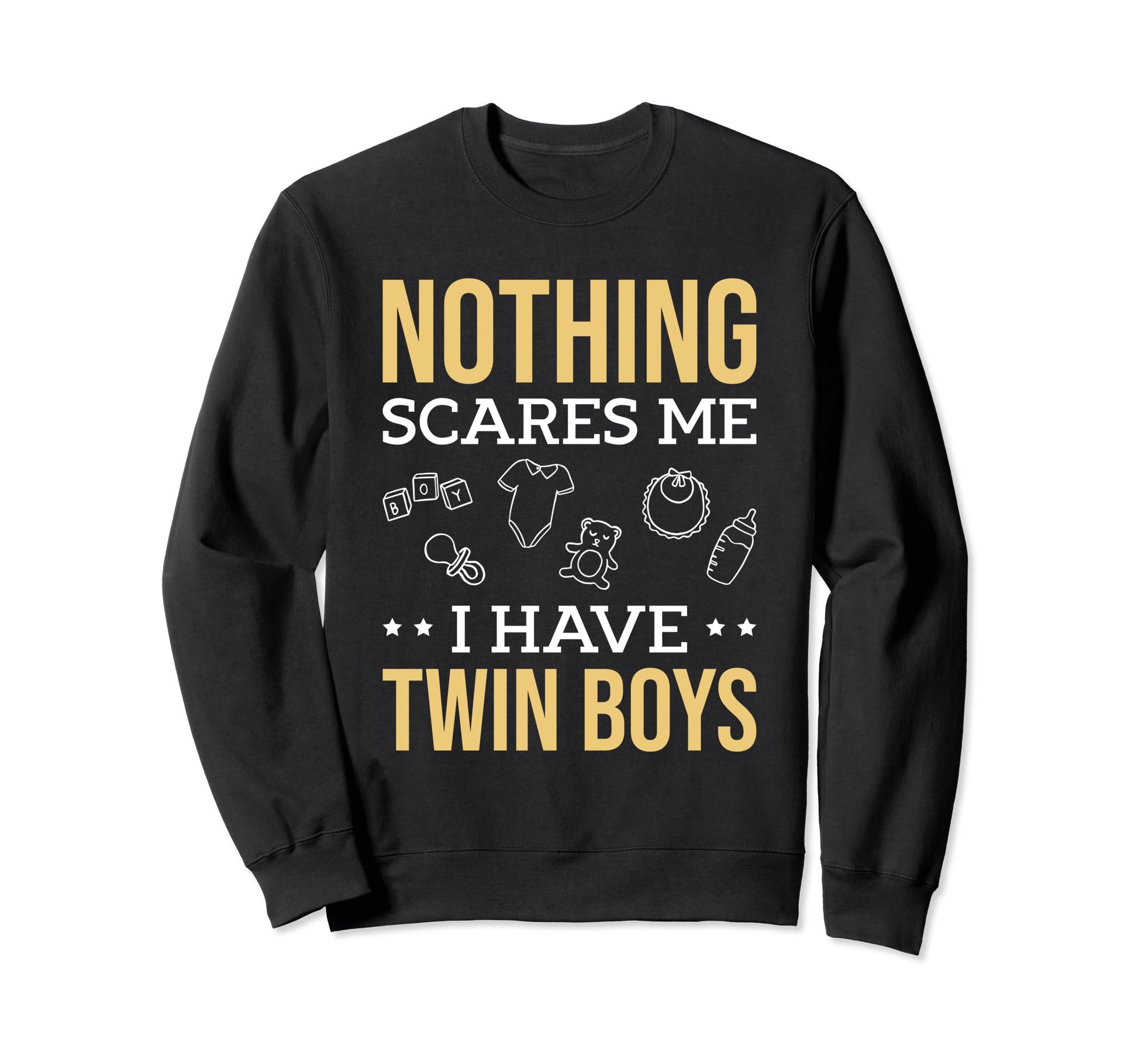 Twin Dad Father Two Dad Twin Sweatshirt - Casual Everyday Wear Men Women - T-Shirt, Sweatshirt, Hoodie