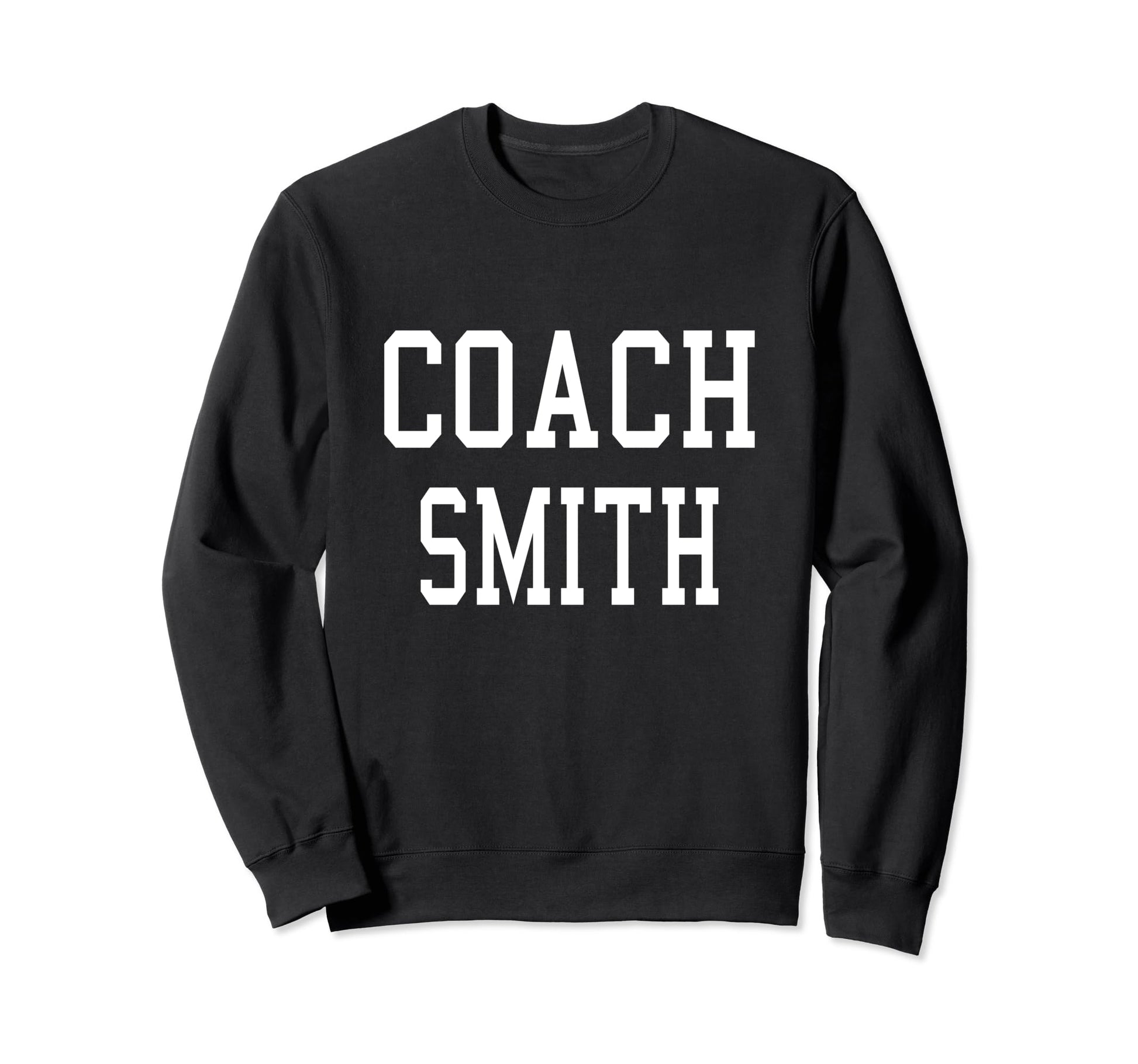 Coach Smith Custom Football Soccer Sweatshirt - Graphic Print for Adults - T-Shirt, Sweatshirt, Hoodie