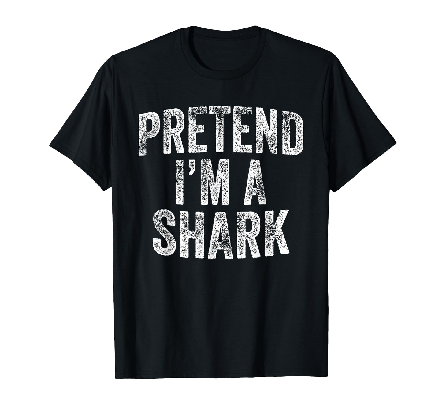 Pretend Im Shark Costume Family Lazy T-Shirt - Streetwear Style for Adults - T-Shirt, Sweatshirt, Hoodie
