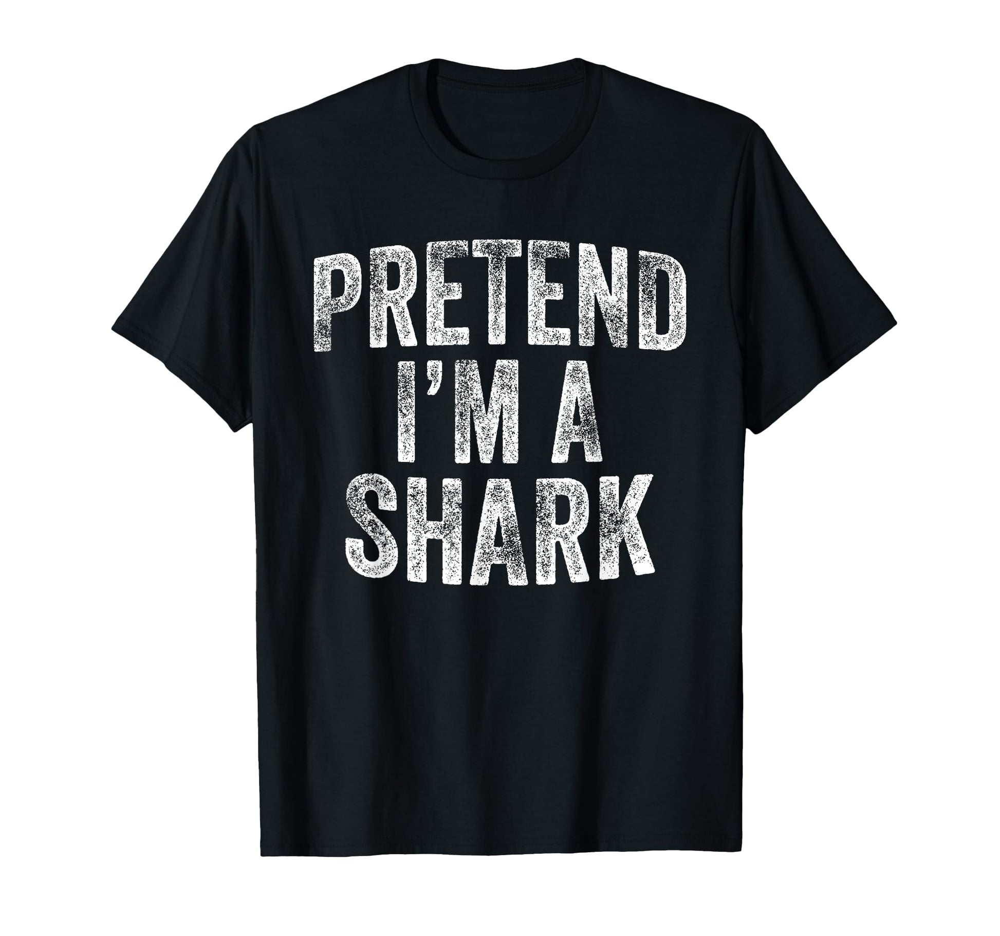 Pretend Im Shark Costume Family Lazy T-Shirt - Streetwear Style for Adults - T-Shirt, Sweatshirt, Hoodie