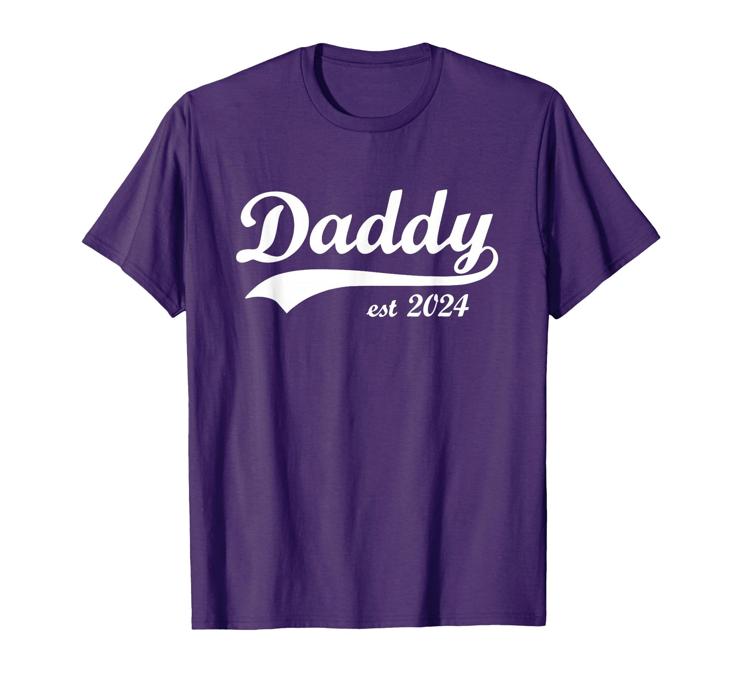 New Dad Est 2024 Daddy Est 2024 New T-Shirt - Aesthetic Graphic Unisex - T-Shirt, Sweatshirt, Hoodie