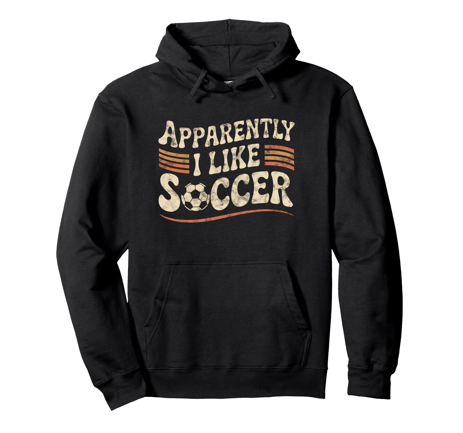 Apparently I Like Soccer Game Day Mom Hoodie - Trendy Graphic for Adults - T-Shirt, Sweatshirt, Hoodie