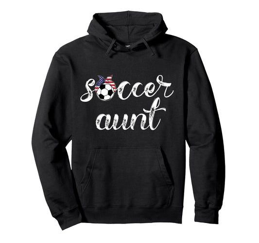 Aunties Womens Soccer Players Teams Flag Hoodie - Custom Art Print Unisex - T-Shirt, Sweatshirt, Hoodie