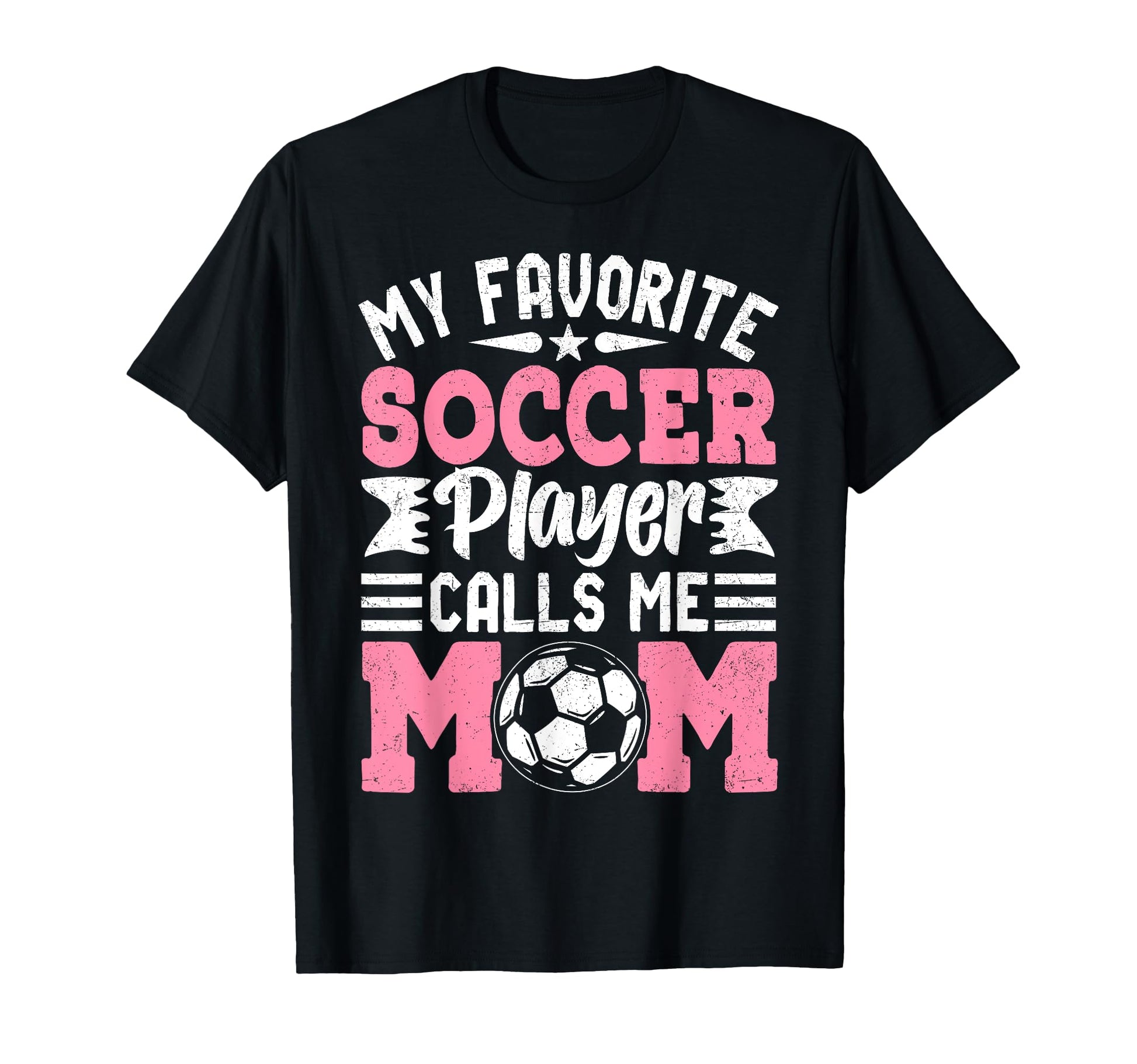 My Favorite Soccer Player Calls Me Mom T-Shirt - Minimalist Print Unisex - T-Shirt, Sweatshirt, Hoodie