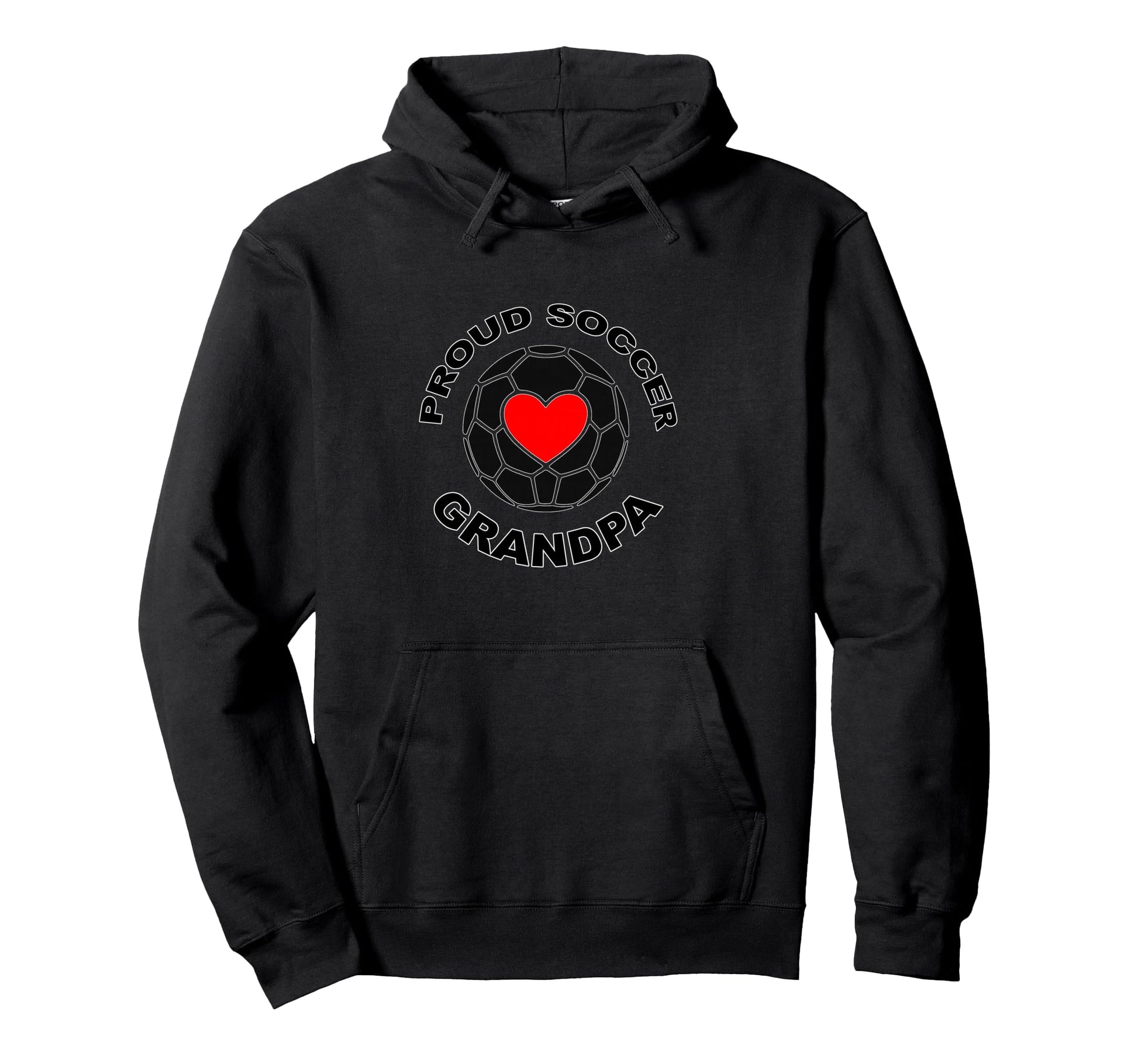 Proud Soccer Grandpa Hoodie - Graphic Print for Adults - T-Shirt, Sweatshirt, Hoodie