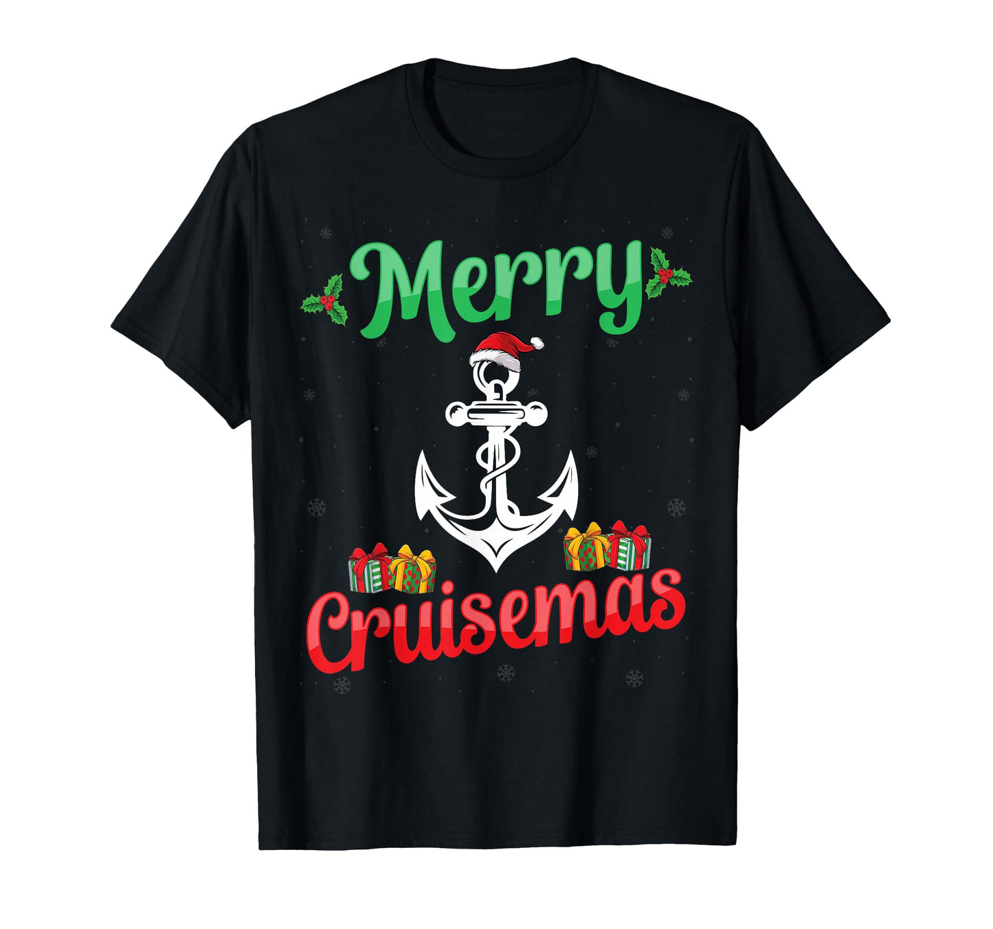 Merry Cruisemas Cruise Ship T-Shirt - Casual Everyday Wear for Adults - T-Shirt, Sweatshirt, Hoodie