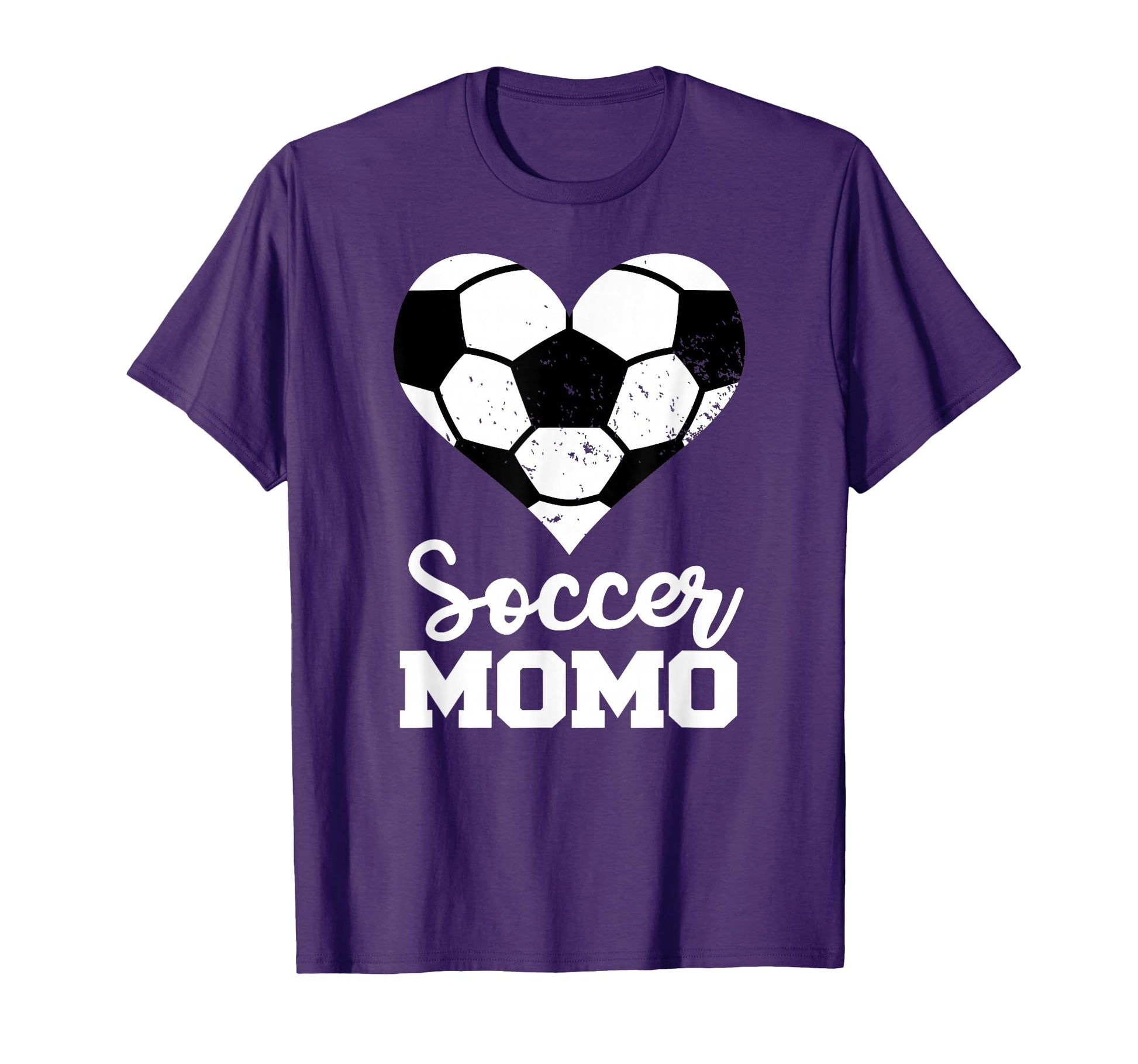Soccer Momo Funny Soccer Heart Grandma Momo T-Shirt - Graphic Print Unisex - T-Shirt, Sweatshirt, Hoodie