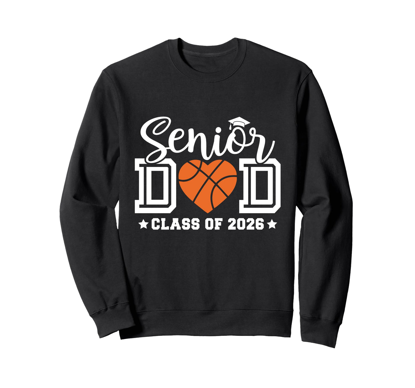 Proud Dad 2026 Senior Graduate Sweatshirt - Aesthetic Graphic Men Women - T-Shirt, Sweatshirt, Hoodie