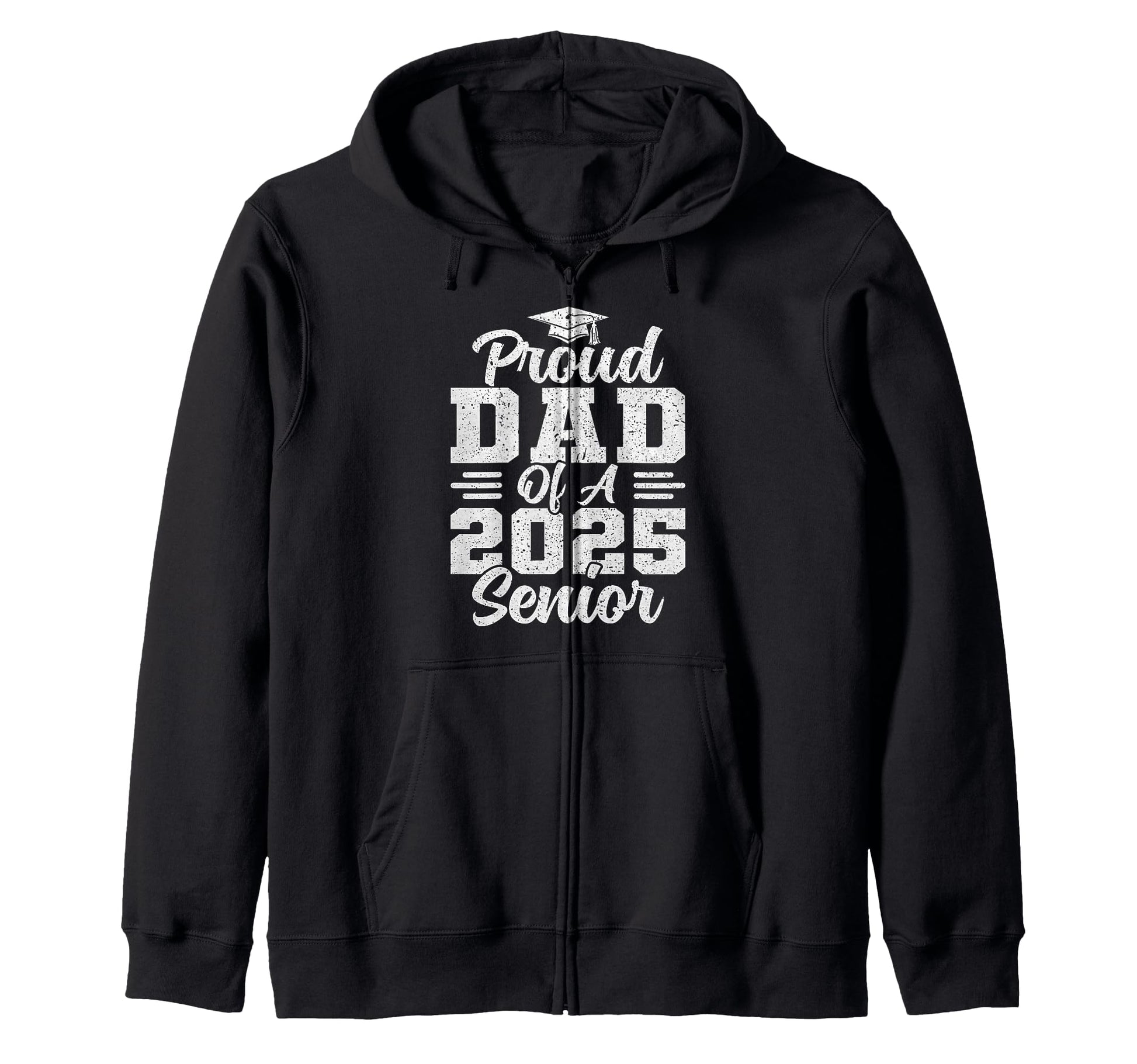 Proud Dad 2025 Senior Graduate Graduation T-Shirt - Trendy Graphic Unisex - T-Shirt, Sweatshirt, Hoodie