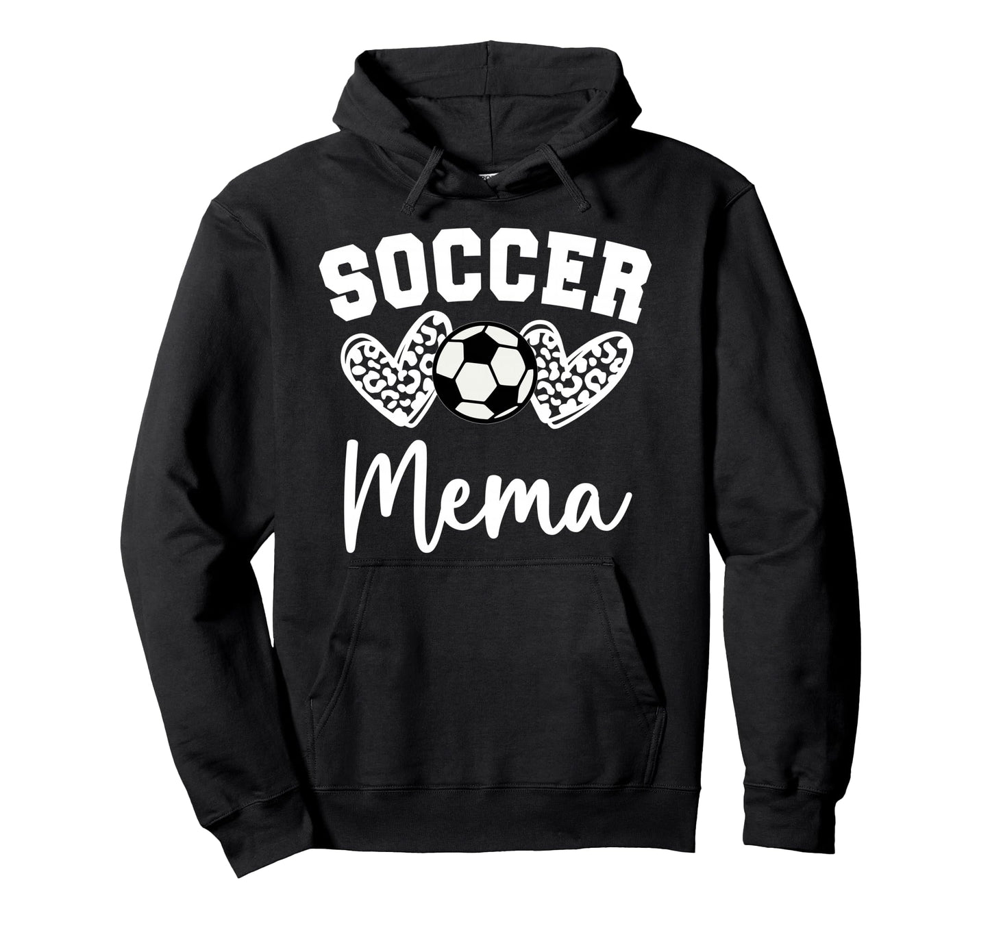 Soccer Mema Matching Family Soccer Hoodie - Aesthetic Graphic Unisex - T-Shirt, Sweatshirt, Hoodie