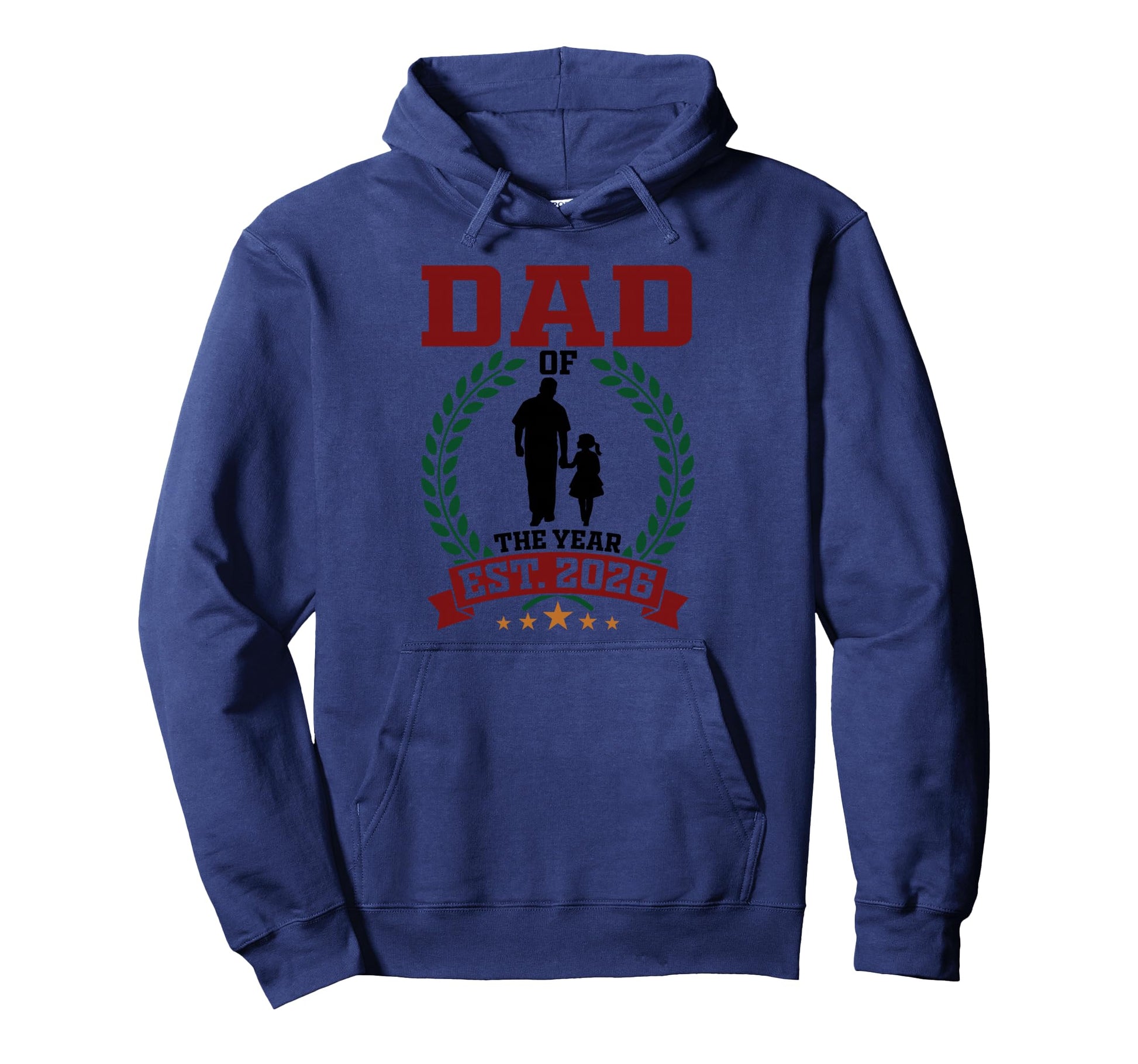 Dad Year Est 2026 New Father Daddy Hoodie - Fun Novelty Design Unisex - T-Shirt, Sweatshirt, Hoodie