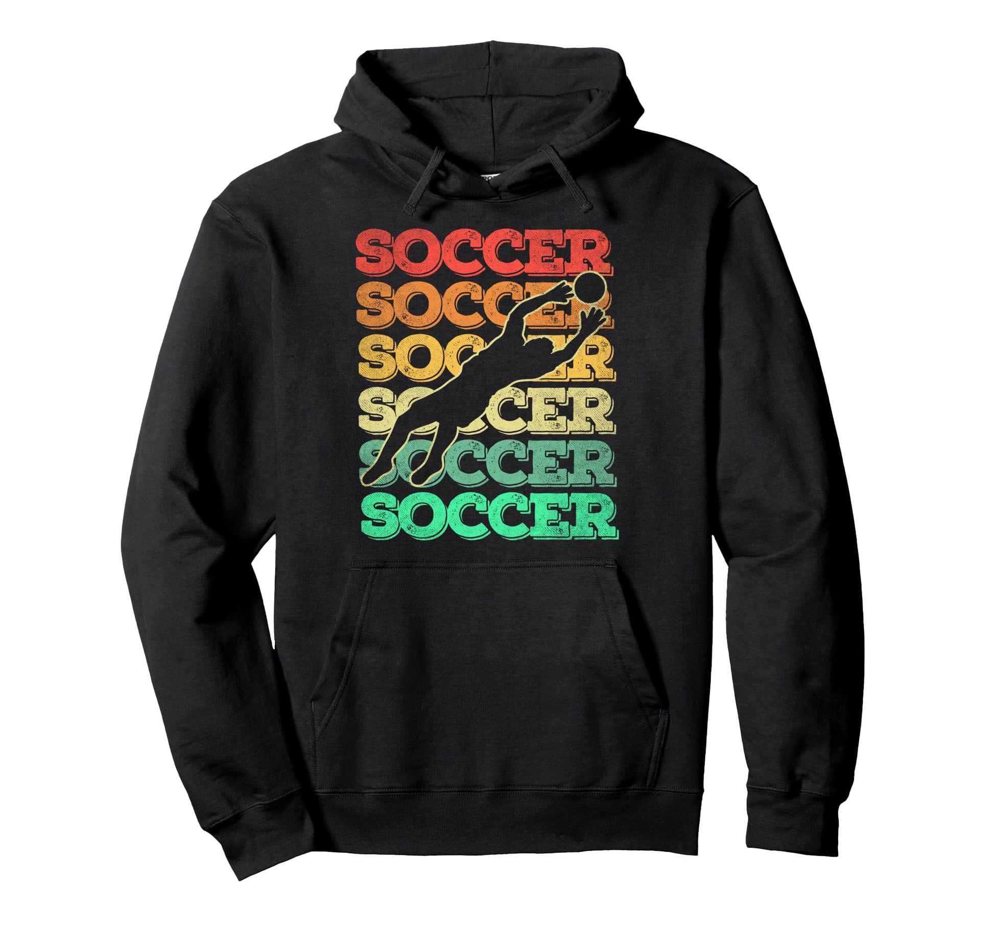 Soccer Goalie Player Fan Game Day Hoodie - Aesthetic Graphic for Adults - T-Shirt, Sweatshirt, Hoodie