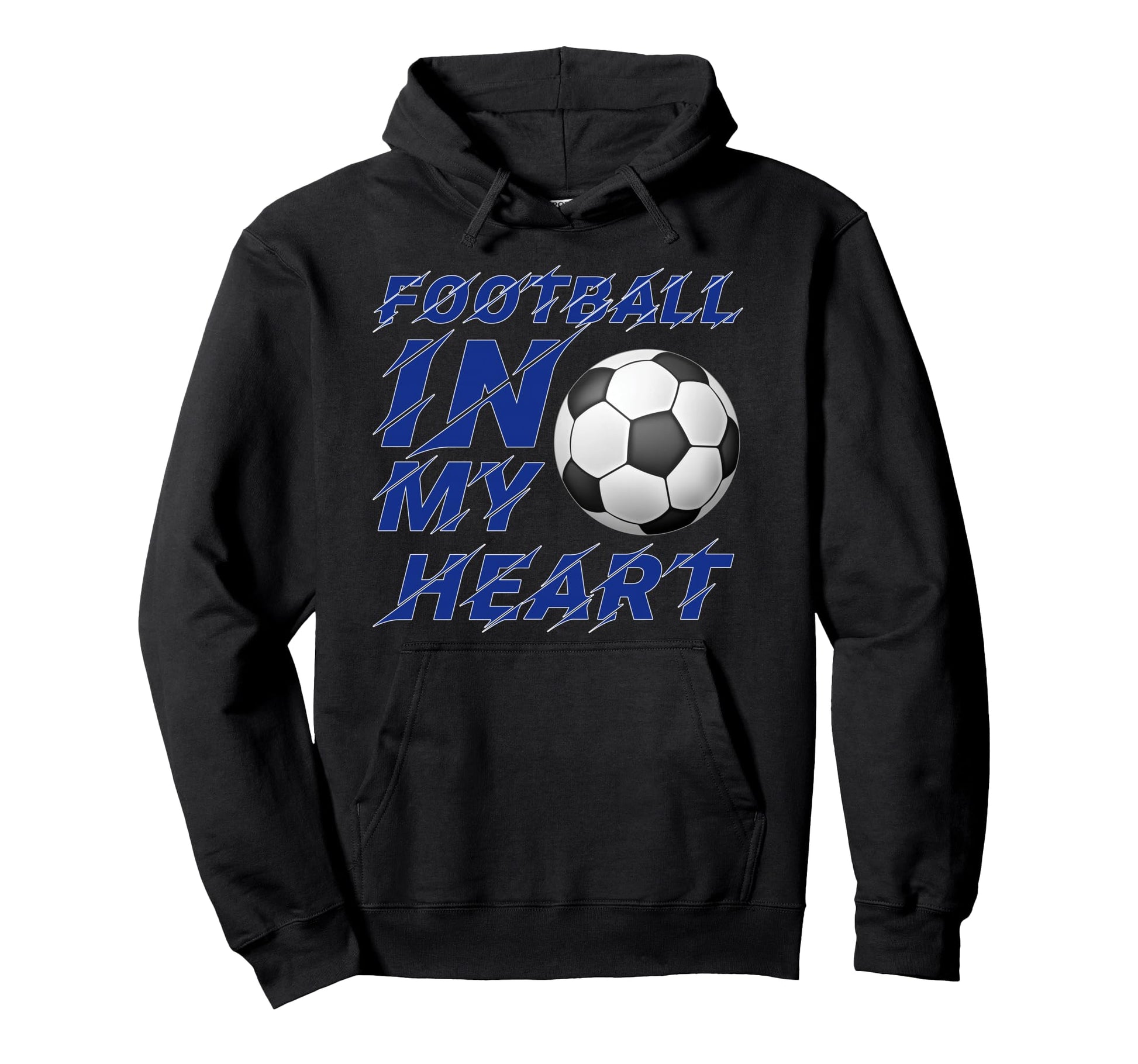 Football My Heart Soccer Lover 2026 Hoodie - Casual Everyday Wear Unisex - T-Shirt, Sweatshirt, Hoodie