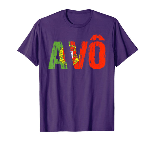 Avo Portuguese Grandpa Portugal T-Shirt - Fun Novelty Design for Adults - T-Shirt, Sweatshirt, Hoodie