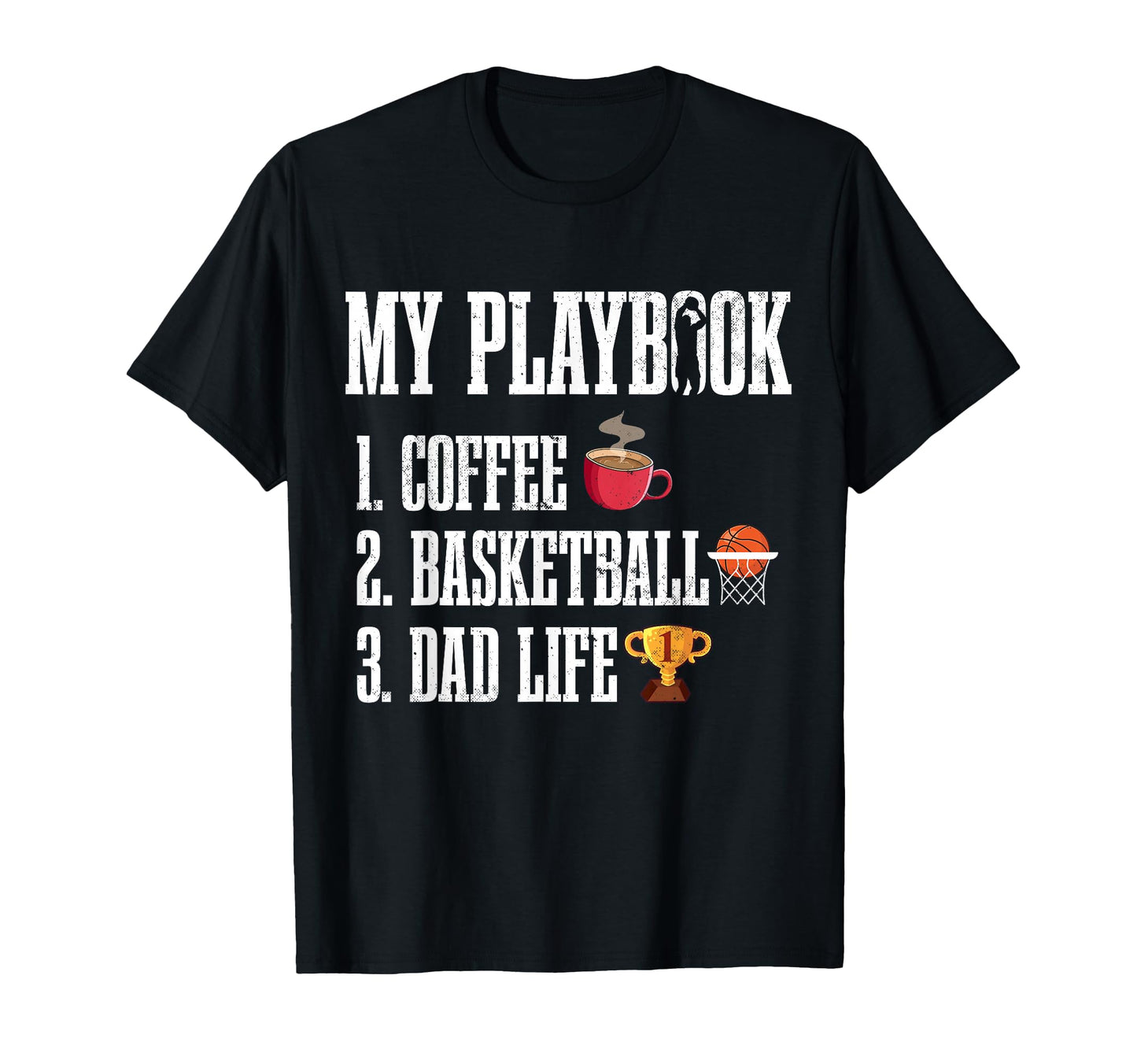 Coffee Basketball Dad Life Funny T-Shirt - Aesthetic Graphic for Adults - T-Shirt, Sweatshirt, Hoodie