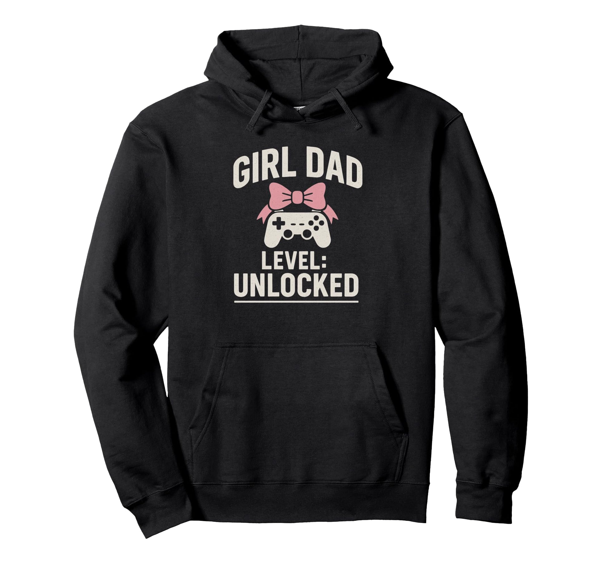 Dad Level Unlocked New Dad Gift Hospital Hoodie - Graphic Print for Adults - T-Shirt, Sweatshirt, Hoodie