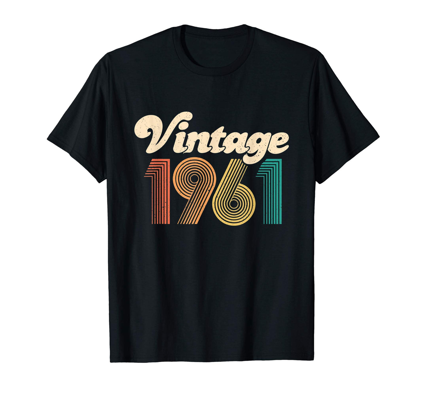 60Th Birthday Gift 1961 60 Years Old T-Shirt - Custom Art Print Men Women - T-Shirt, Sweatshirt, Hoodie