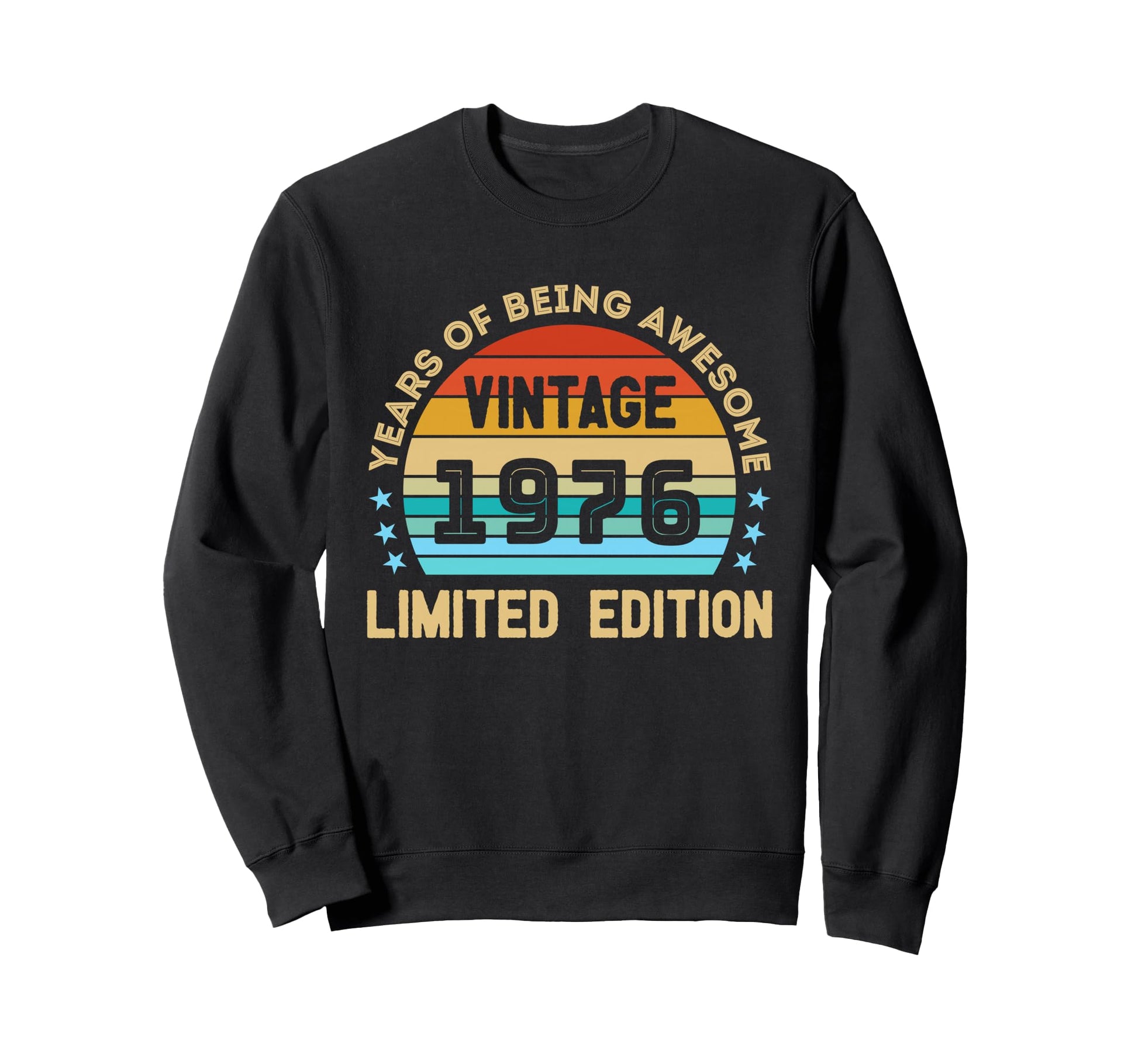 1976 T Shirts 50Th Birthday Gifts Sweatshirt - Aesthetic Graphic for Adults - T-Shirt, Sweatshirt, Hoodie