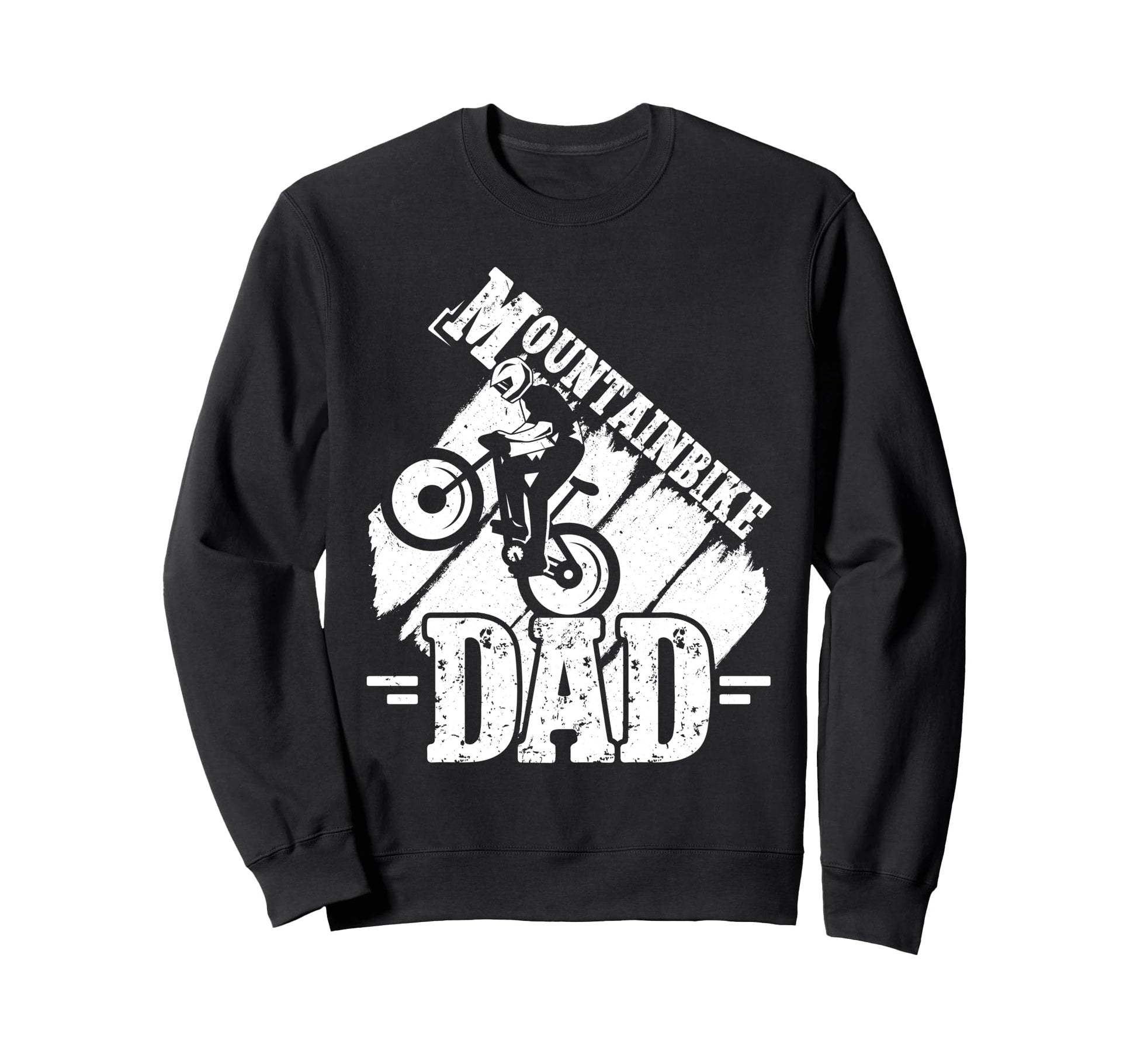 Mountain Bike Dad Mountain Biking Sweatshirt - Trendy Graphic for Adults - T-Shirt, Sweatshirt, Hoodie