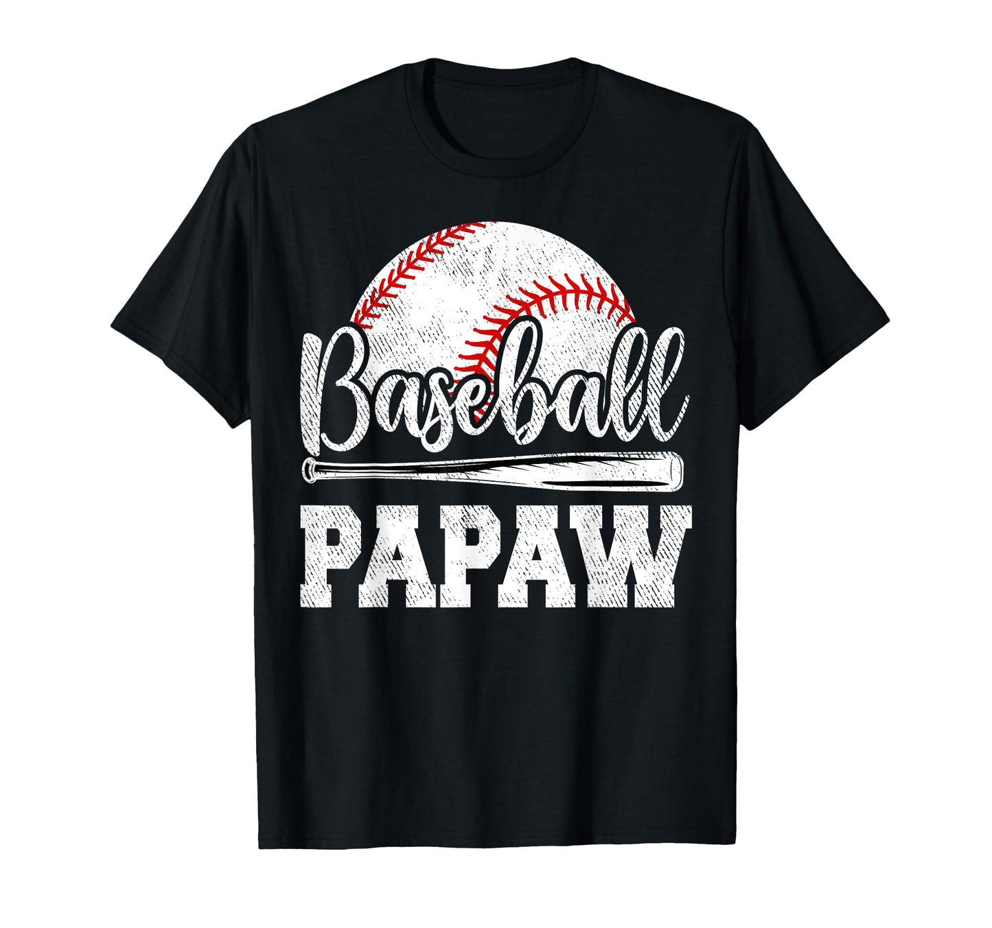 Baseball Papaw Baseball Player Game T-Shirt - Minimalist Print for Adults - T-Shirt, Sweatshirt, Hoodie