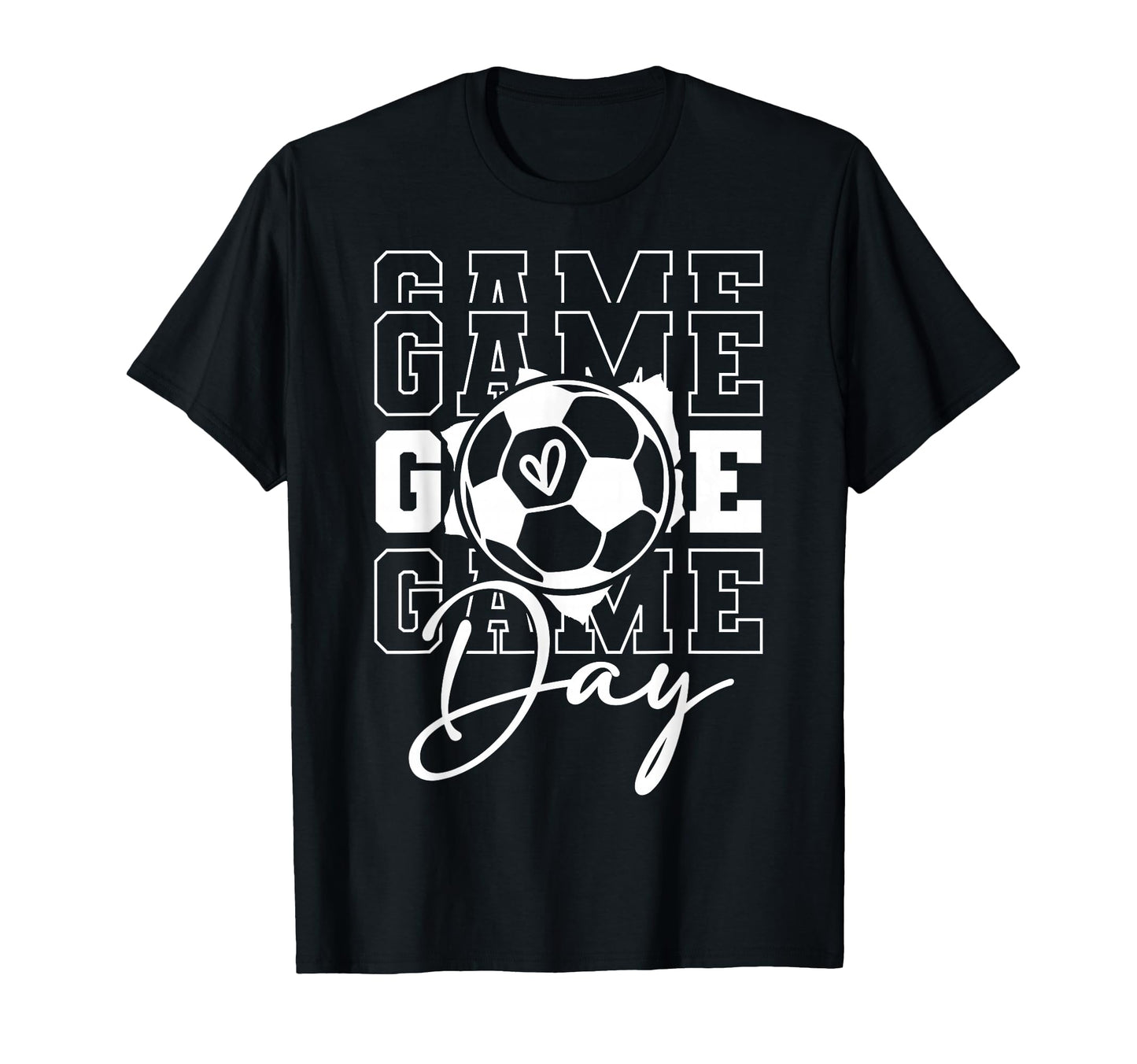 Game Day Soccer T-Shirt - Aesthetic Graphic for Adults - T-Shirt, Sweatshirt, Hoodie