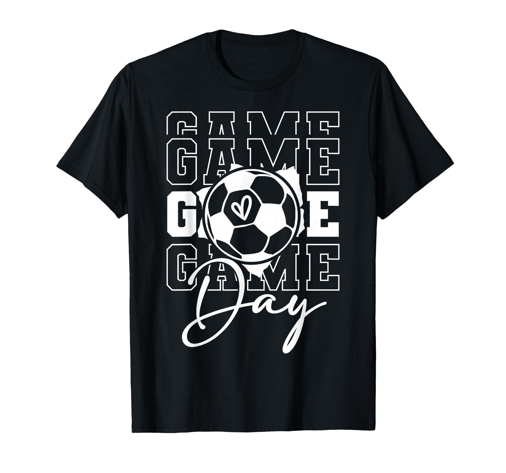 Game Day Soccer T-Shirt - Aesthetic Graphic for Adults - T-Shirt, Sweatshirt, Hoodie