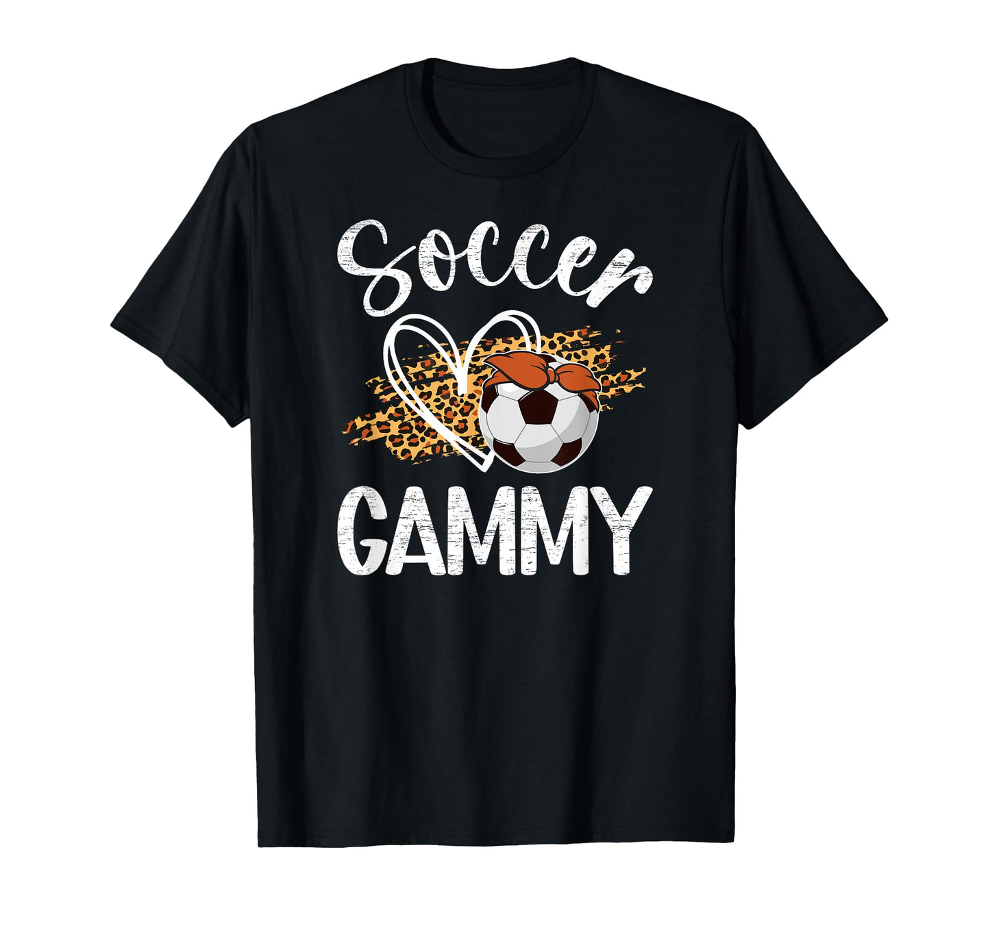 Soccer Gammy Leopard Grandma Gammy T-Shirt - Streetwear Style for Adults - T-Shirt, Sweatshirt, Hoodie
