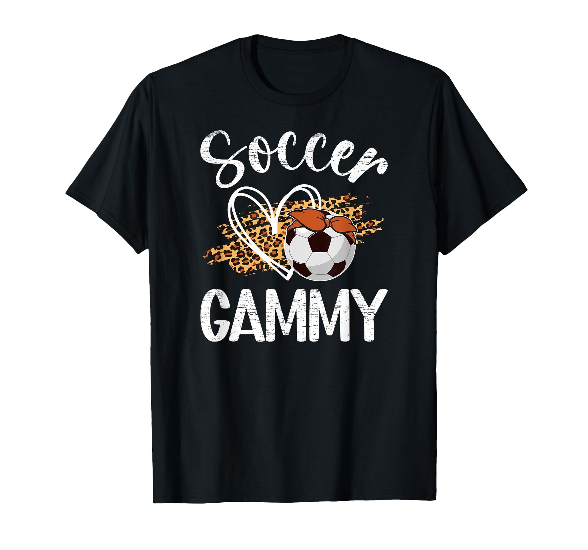 Soccer Gammy Leopard Grandma Gammy T-Shirt - Streetwear Style for Adults - T-Shirt, Sweatshirt, Hoodie