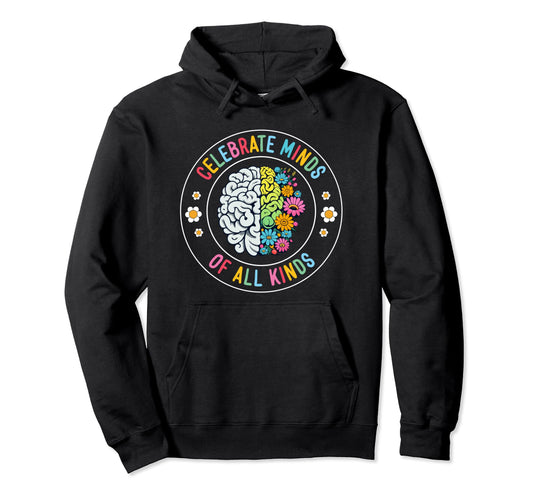 Autism Awareness Neurodiversity Autism Mom Hoodie - Trendy Graphic Unisex - T-Shirt, Sweatshirt, Hoodie