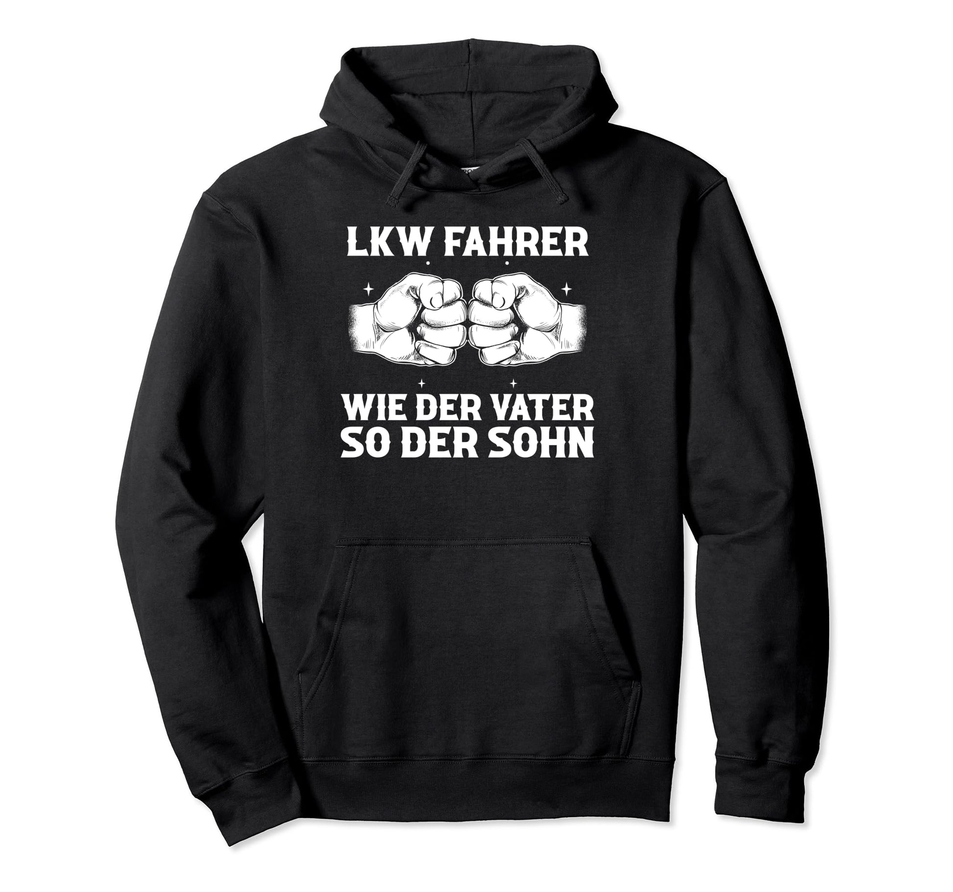 Lorry Driver Truck Driver Son Father Hoodie - Minimalist Print Men Women - T-Shirt, Sweatshirt, Hoodie