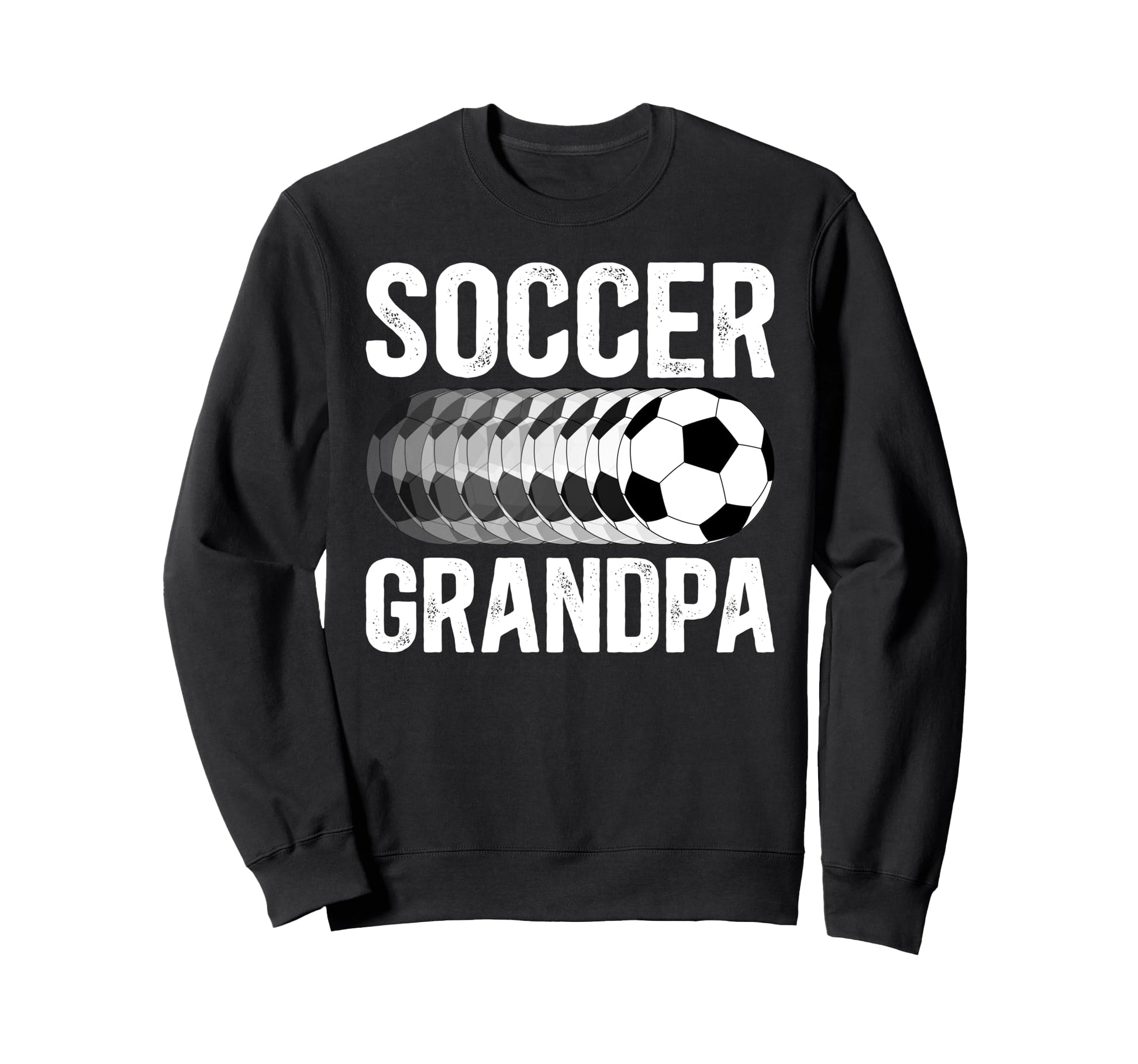 Soccer Grandpa Soccer Player Sweatshirt - Custom Art Print for Adults - T-Shirt, Sweatshirt, Hoodie