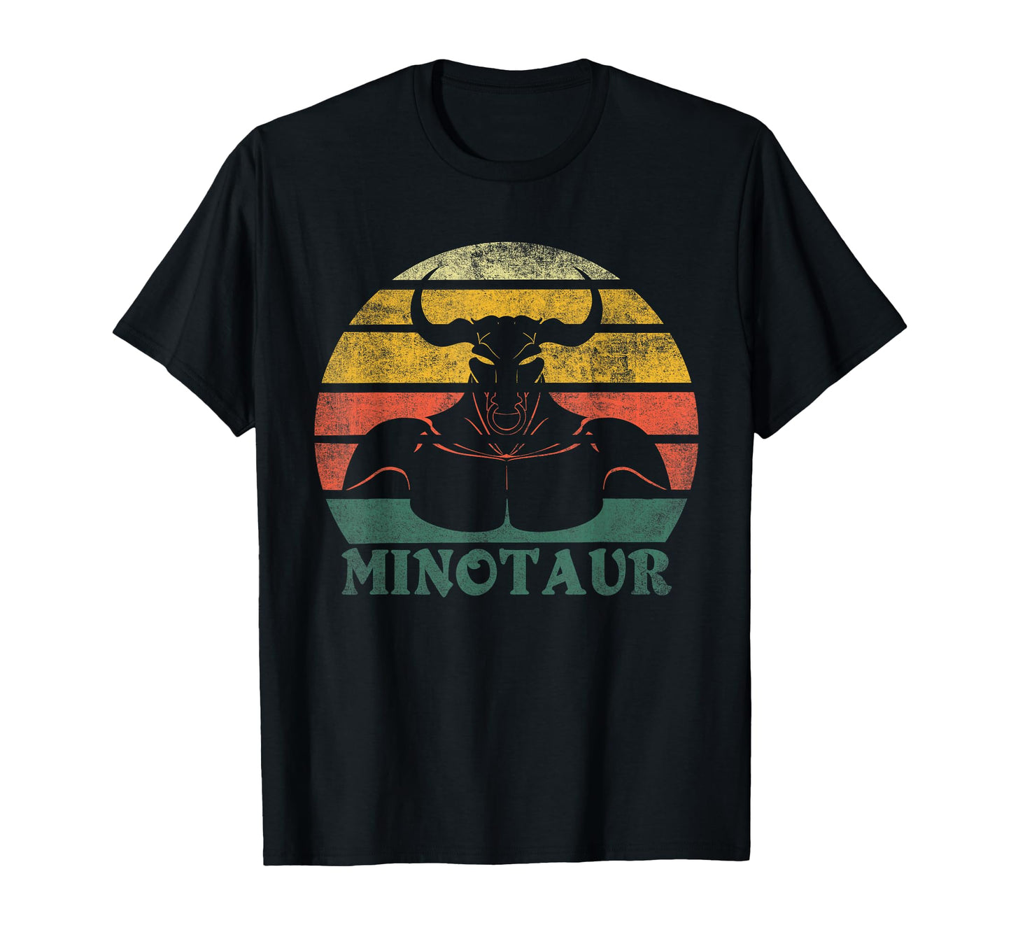 Minotaur Greek Mythology Logo T-Shirt - Minimalist Print Men Women - T-Shirt, Sweatshirt, Hoodie