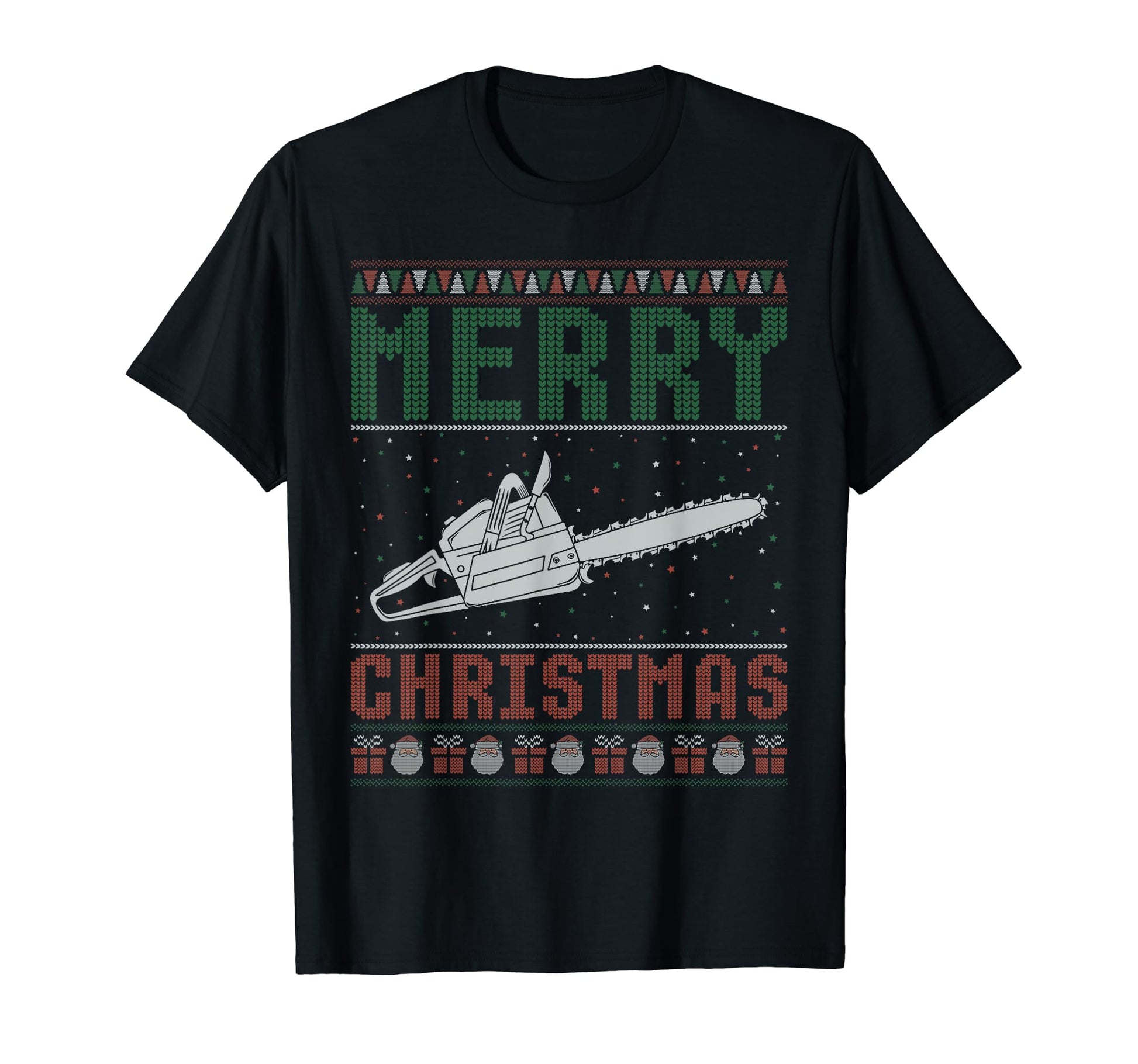 Chainsaw Ugly Family Matching T-Shirt - Minimalist Print Men Women - T-Shirt, Sweatshirt, Hoodie