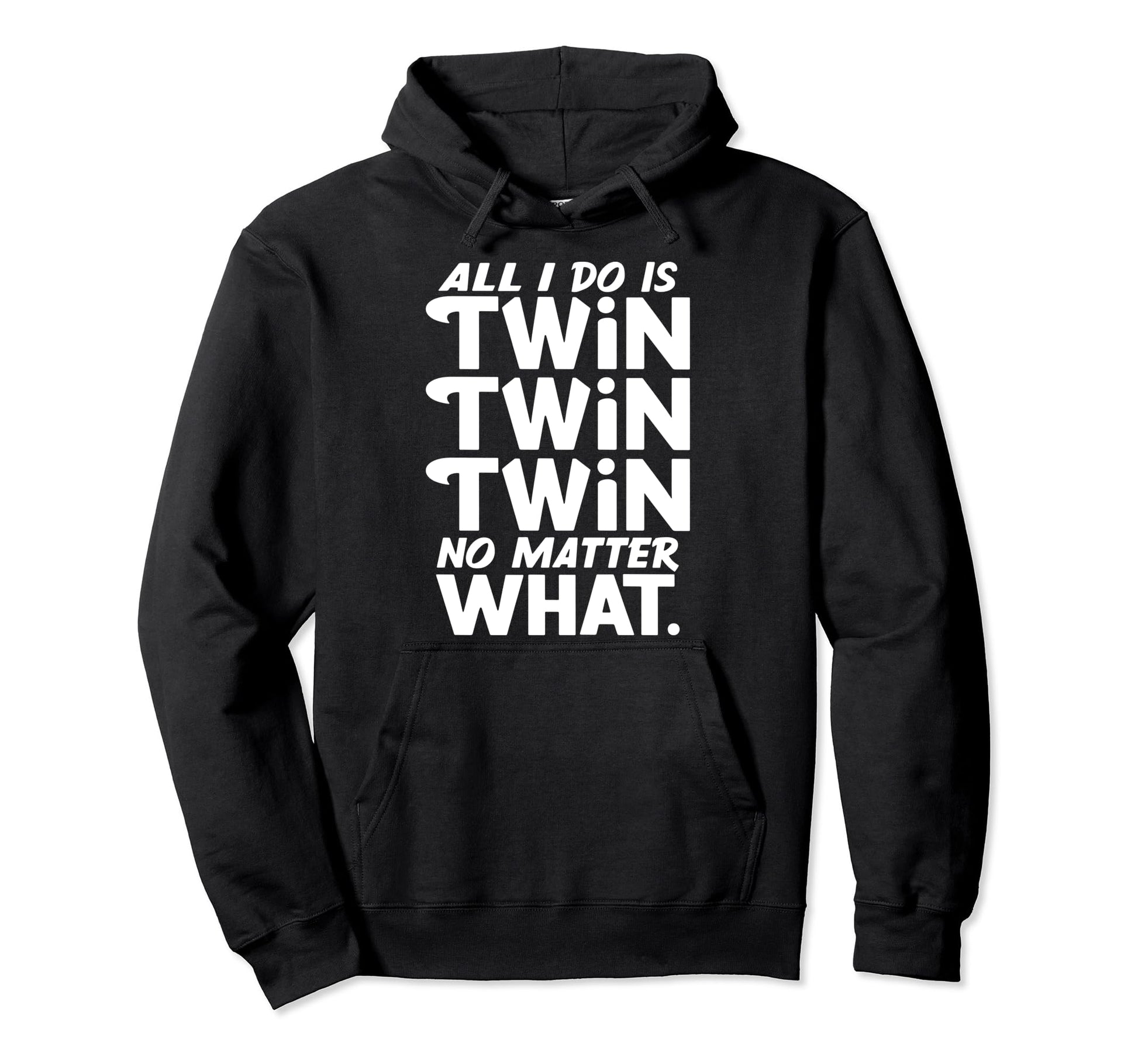 Twin Dad Novelty Funny Daddy Hoodie - Fun Novelty Design for Adults - T-Shirt, Sweatshirt, Hoodie