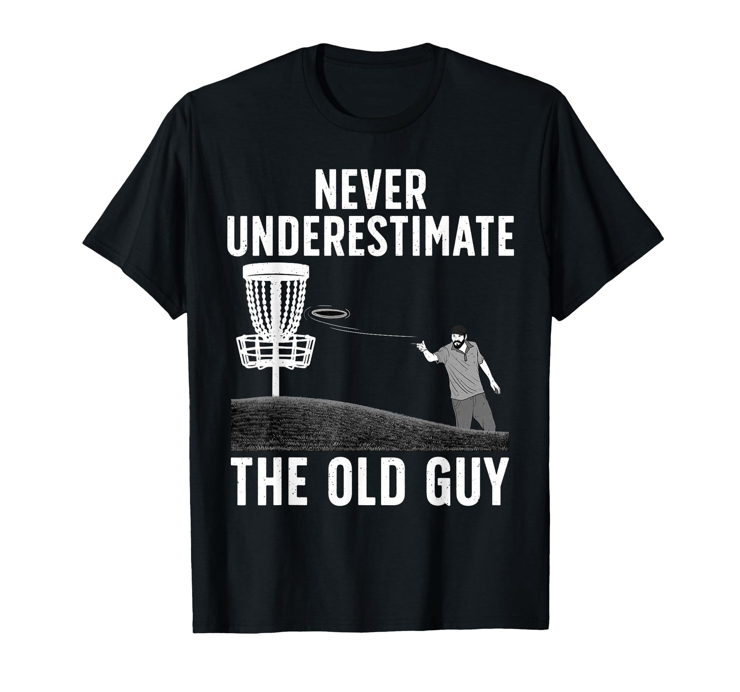 Disc Golf Dad Grandpa Disc Golf T-Shirt - Aesthetic Graphic for Adults - T-Shirt, Sweatshirt, Hoodie