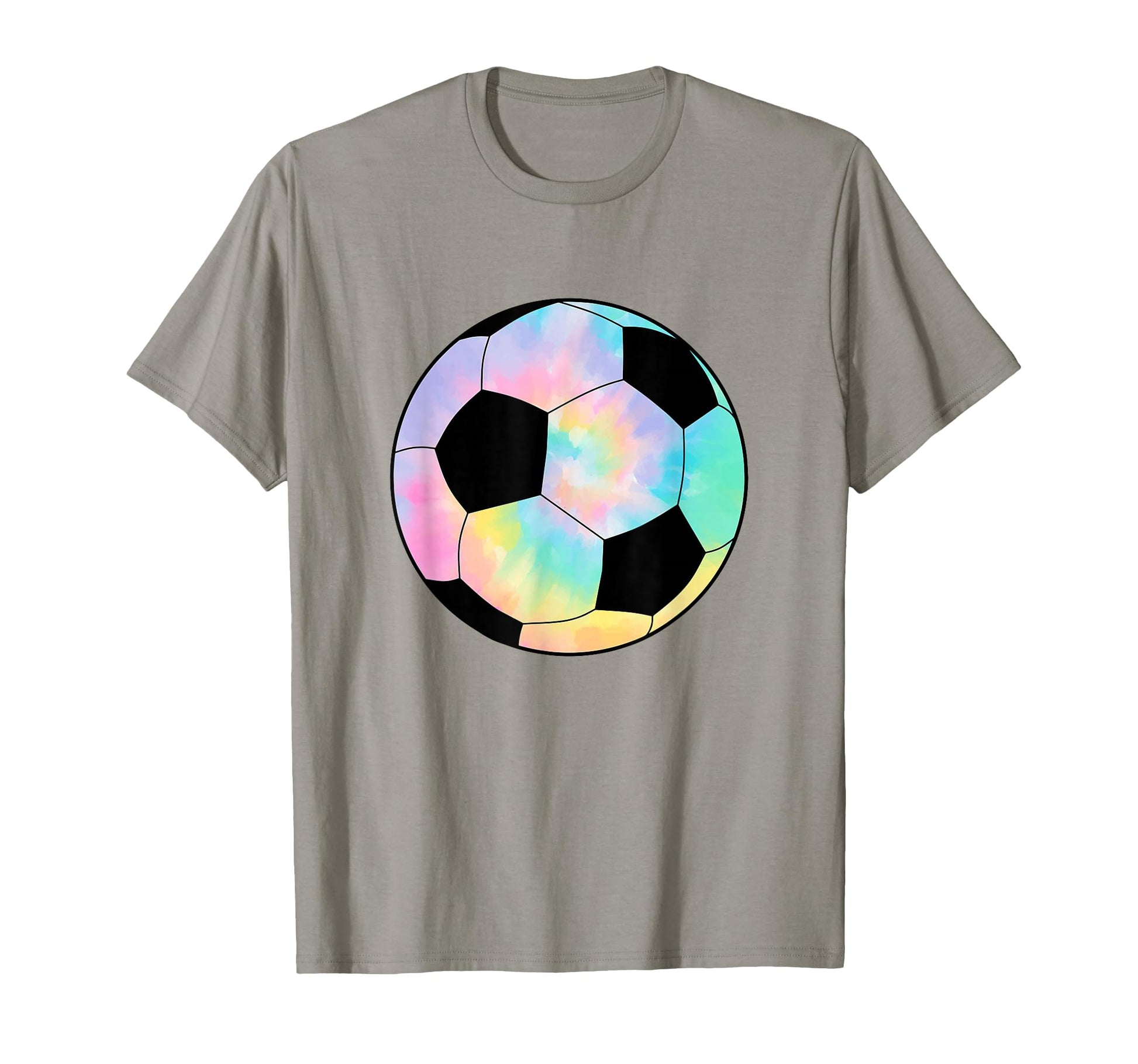 Tie Dye Soccer Player Coach Fan Team T-Shirt - Minimalist Print for Adults - T-Shirt, Sweatshirt, Hoodie