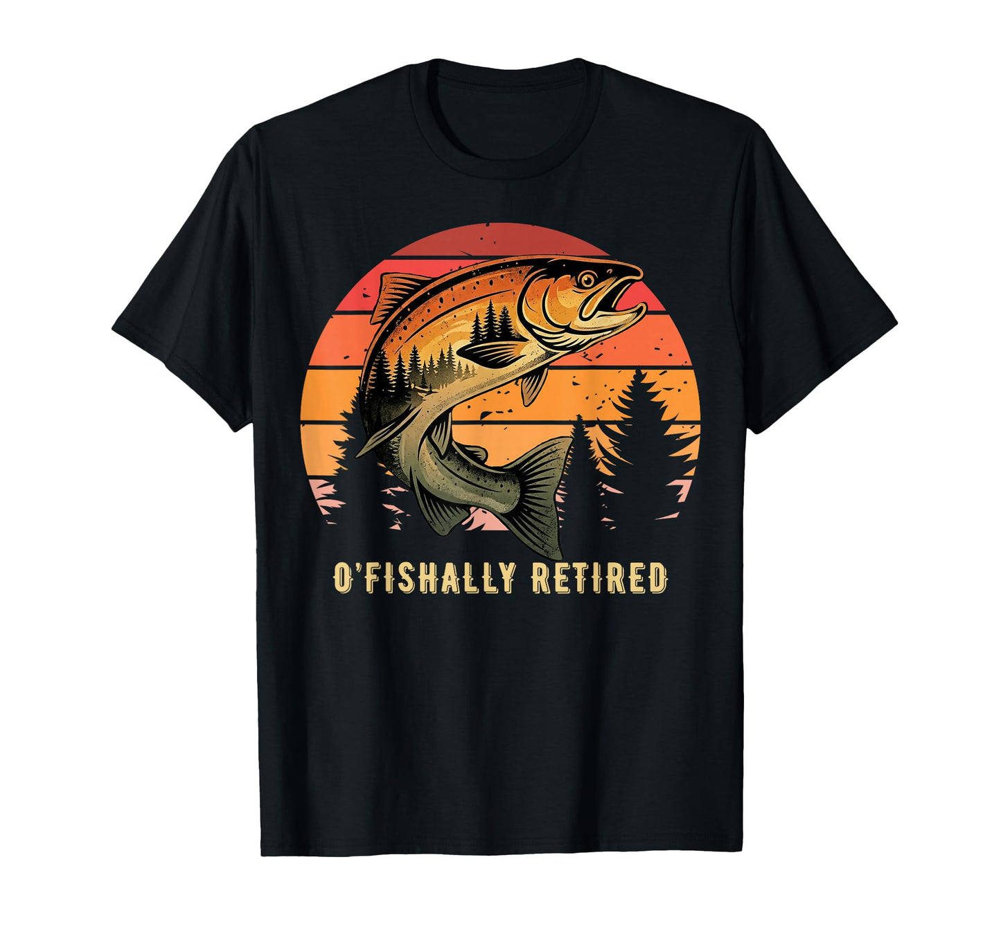 Fishing Dad Fishing Grandpa Joke Lucky T-Shirt - Custom Art Print Unisex - T-Shirt, Sweatshirt, Hoodie