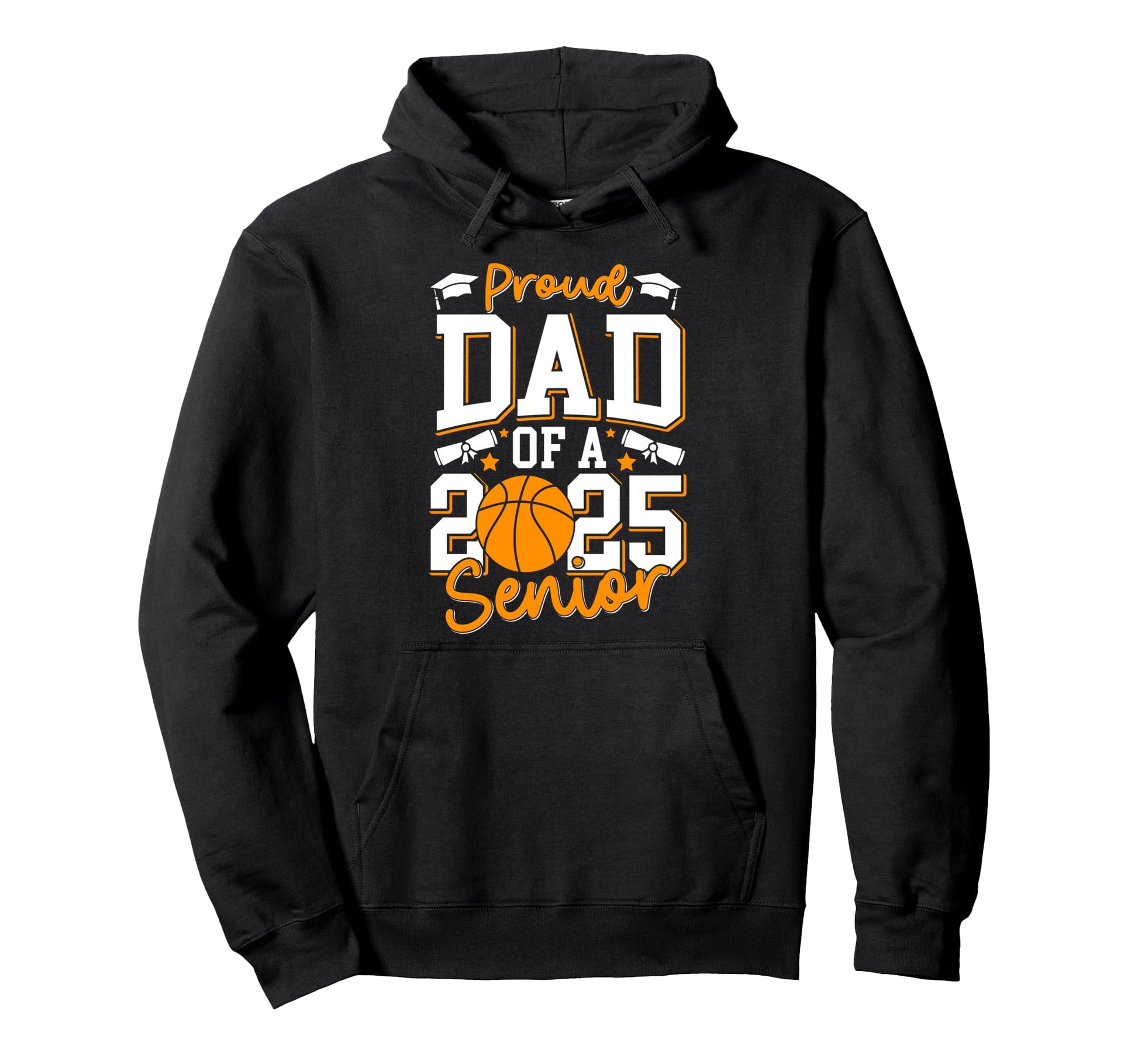 Proud Dad 2025 Senior Graduate Class Hoodie - Aesthetic Graphic Unisex - T-Shirt, Sweatshirt, Hoodie