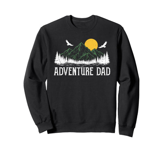 Adventure Dad And Son Matching Sweatshirt - Minimalist Print Unisex - T-Shirt, Sweatshirt, Hoodie