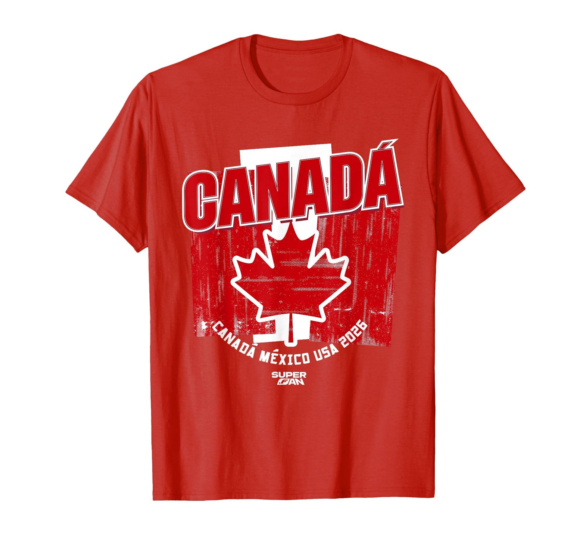 Superfan Canada National Pride Maple T-Shirt - Streetwear Style Men Women - T-Shirt, Sweatshirt, Hoodie
